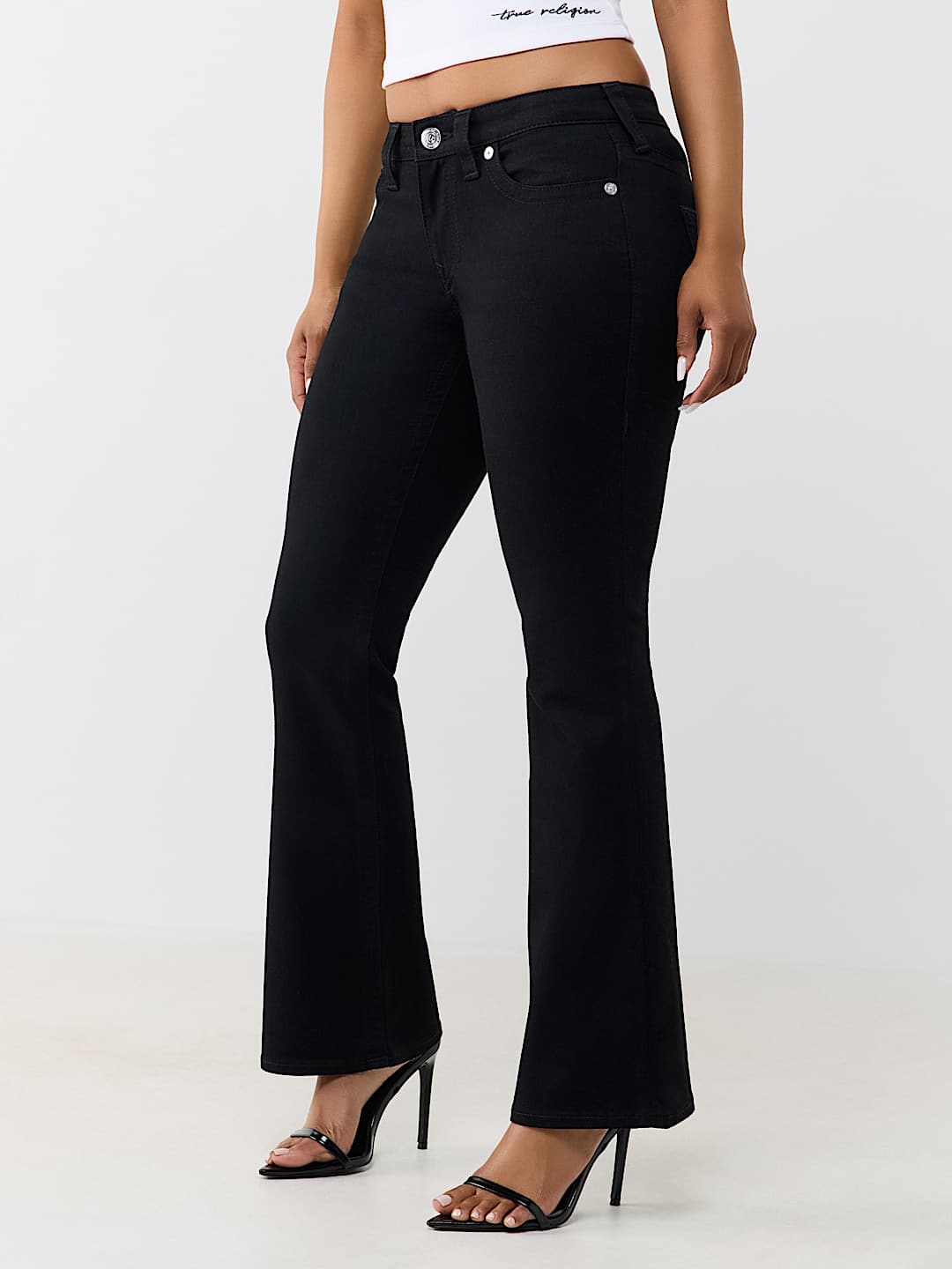 BECCA MID RISE BOOTCUT JEAN 30"