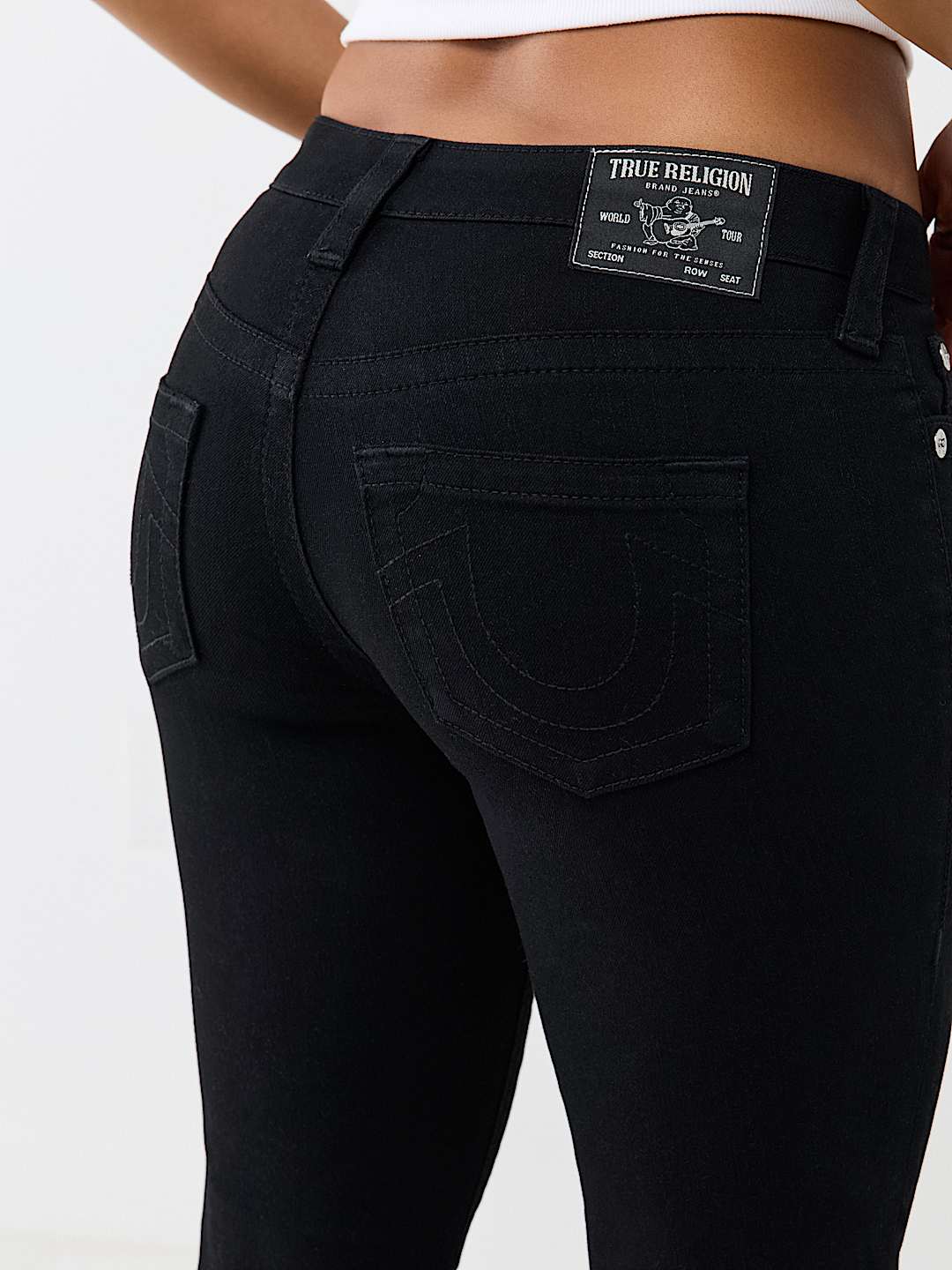 BECCA MID RISE BOOTCUT JEAN 30"