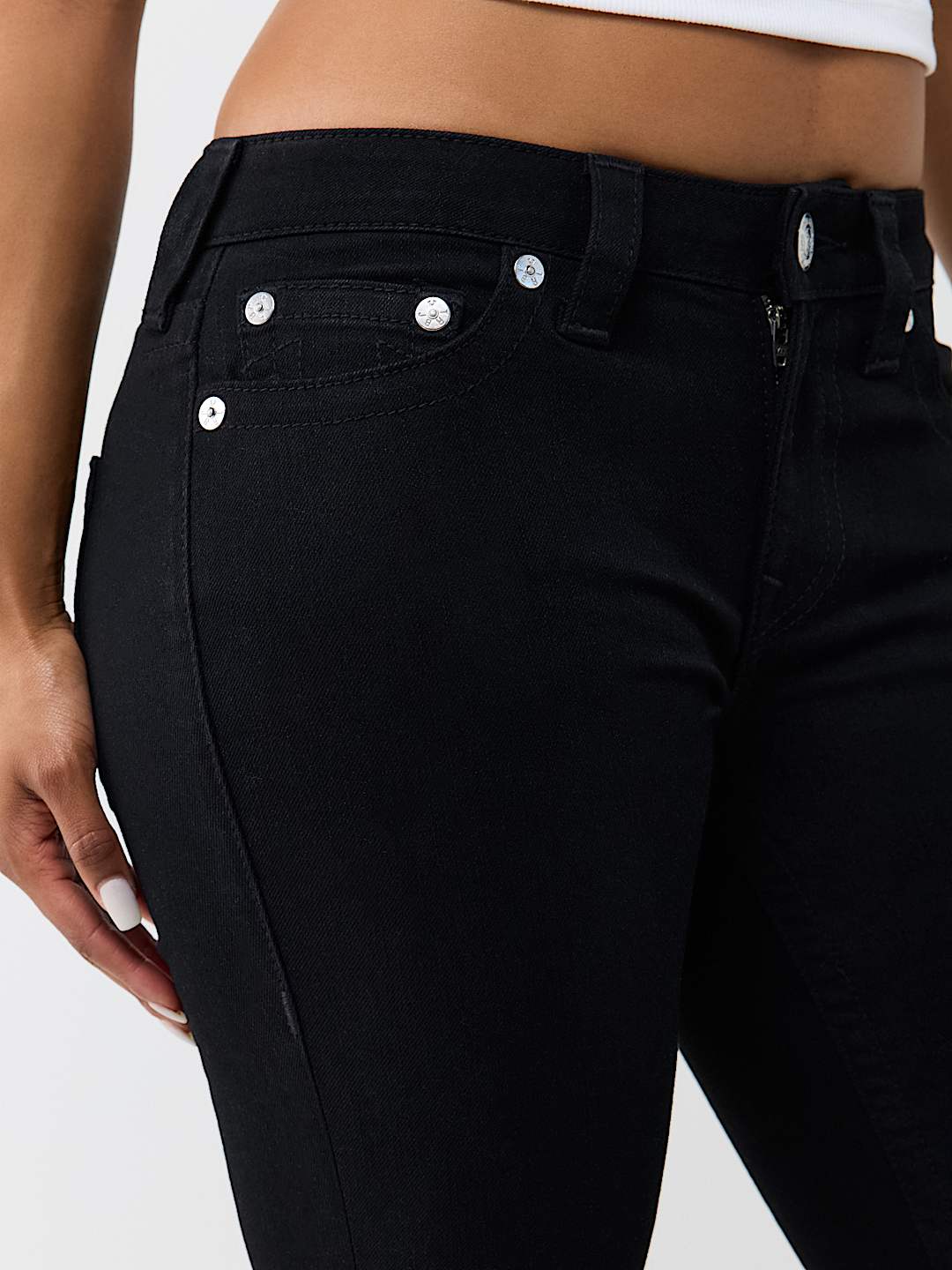 BECCA MID RISE BOOTCUT JEAN 30"