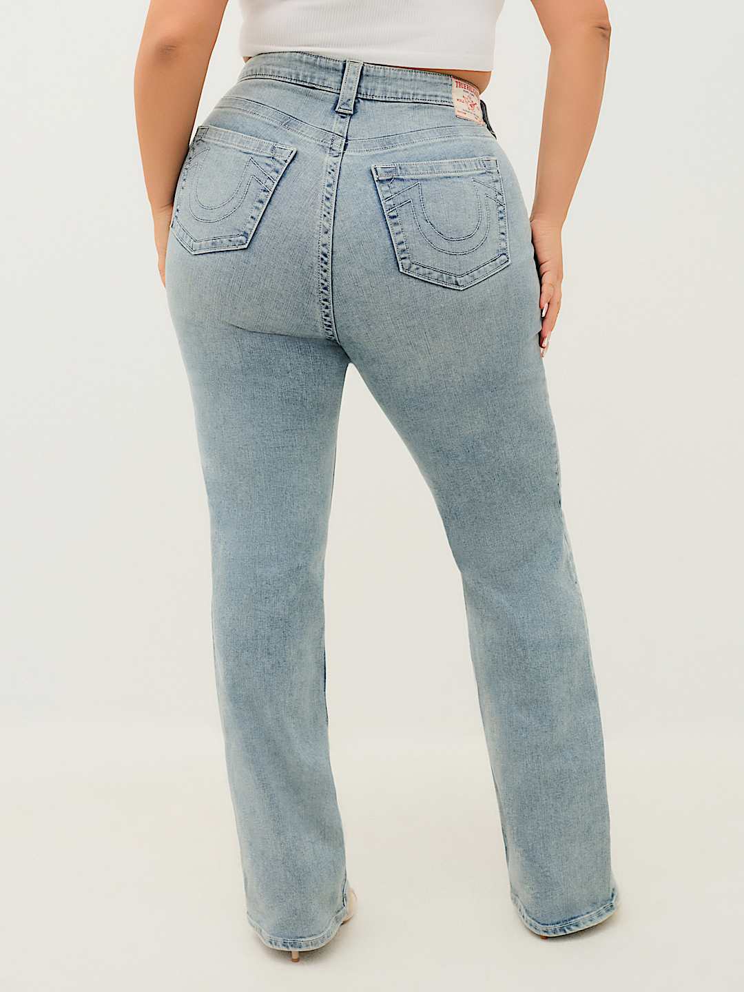 PLUS BILLIE MID RISE STRAIGHT JEAN, image 2
