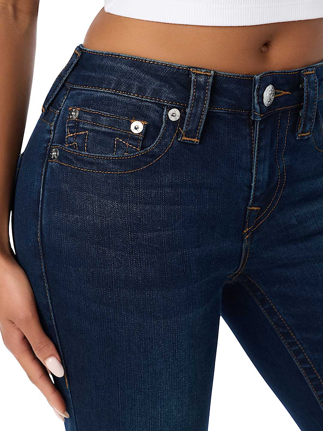 JEANS RECTOS BILLIE DE TIRO MEDIO