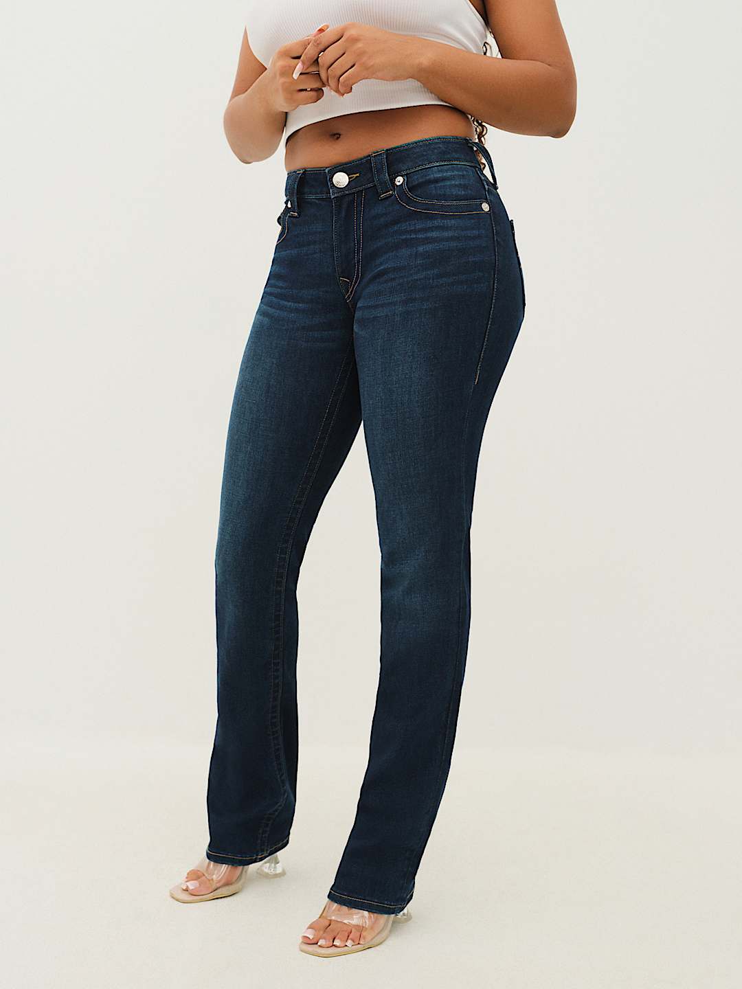 BILLIE MID RISE STRAIGHT JEAN