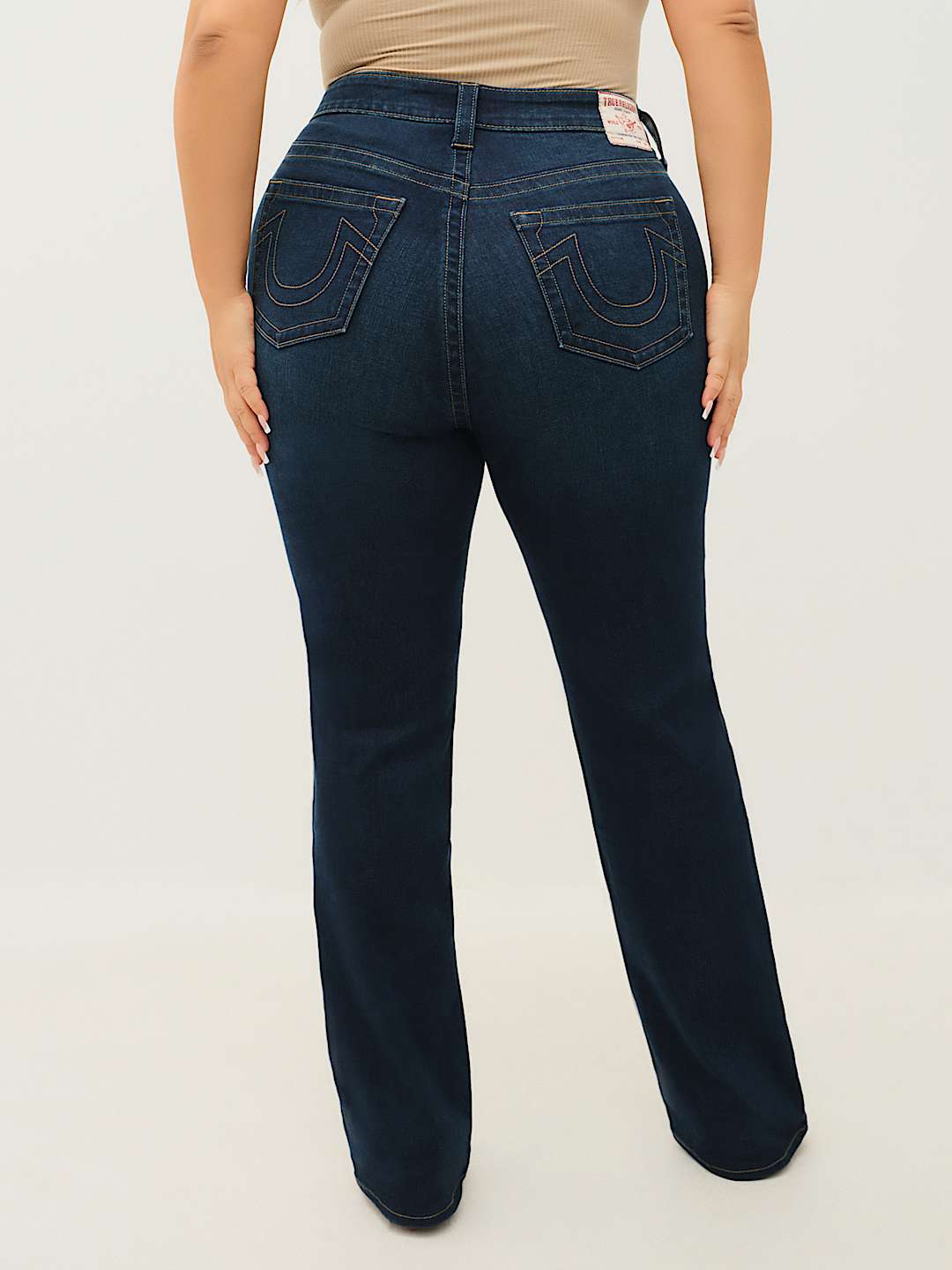 PLUS BILLIE HIGH RISE STRAIGHT JEAN