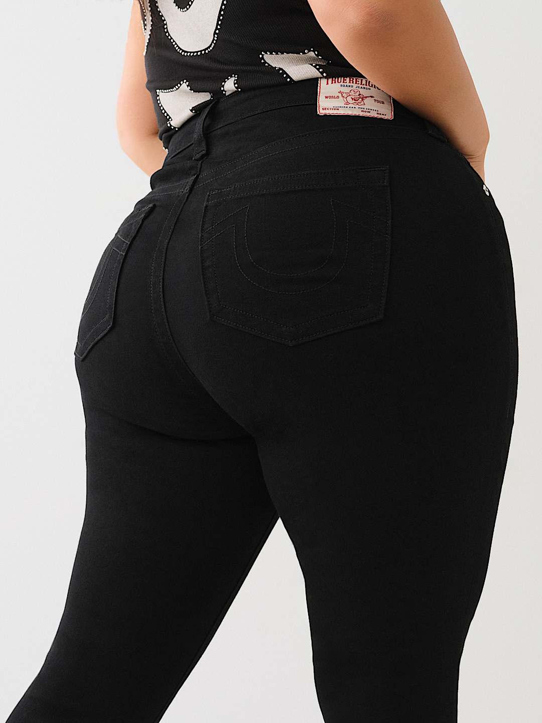 PLUS HALLE HIGH RISE SUPER SKINNY JEAN, image 2