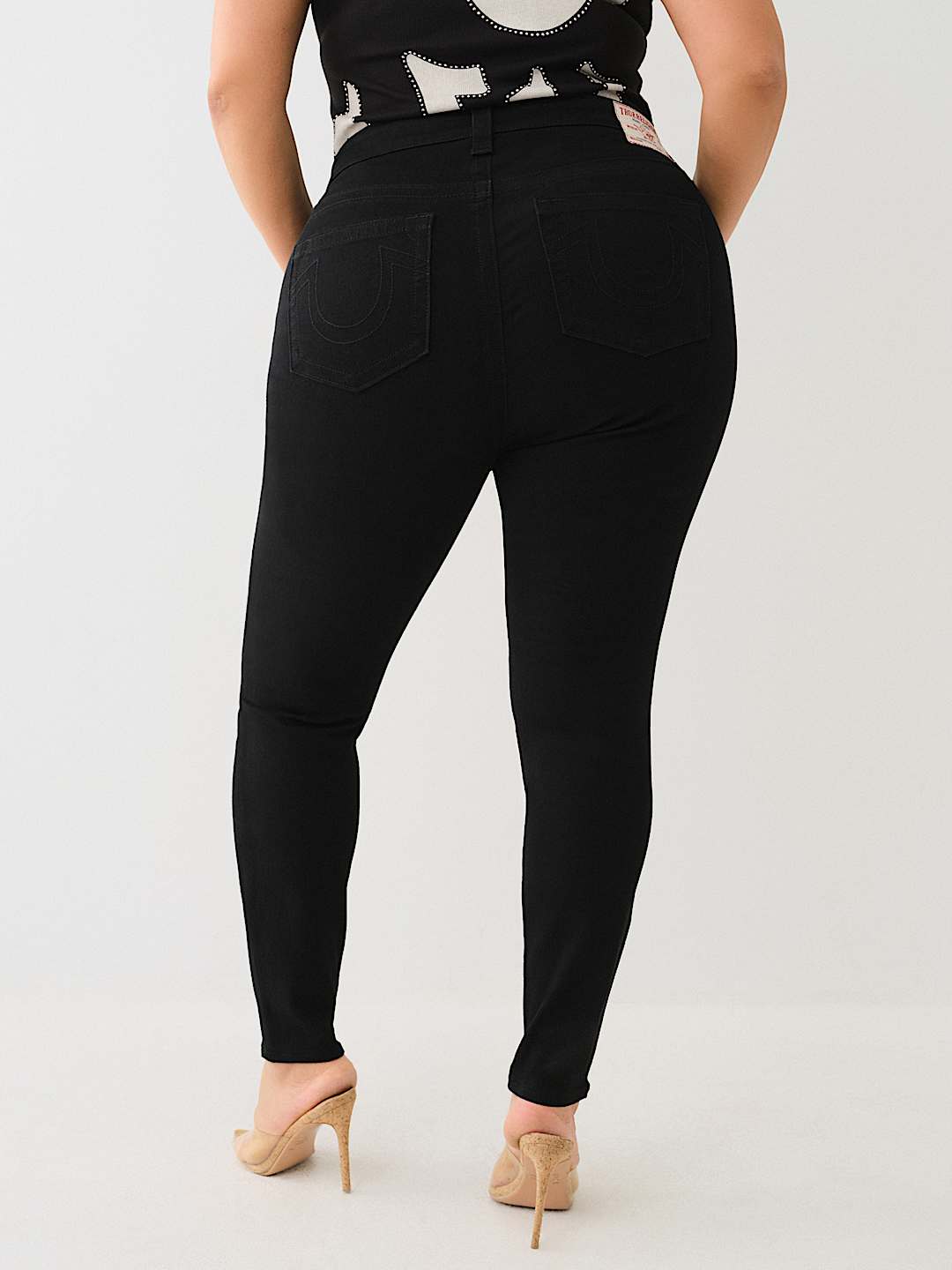 PLUS HALLE HIGH RISE SUPER SKINNY JEAN, image 4