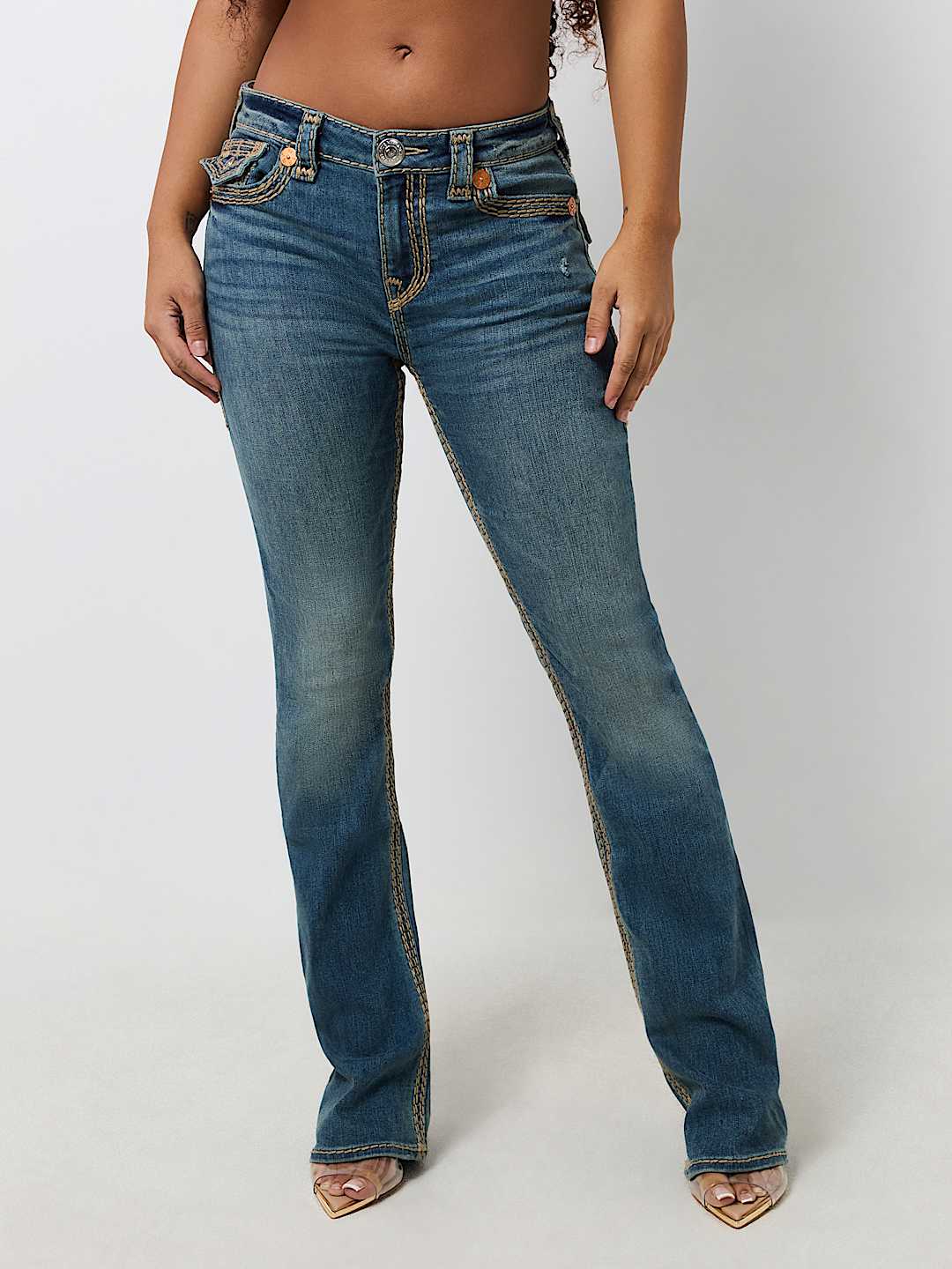 BECCA SUPER QT BOOTCUT JEAN - Champaign | True Religion