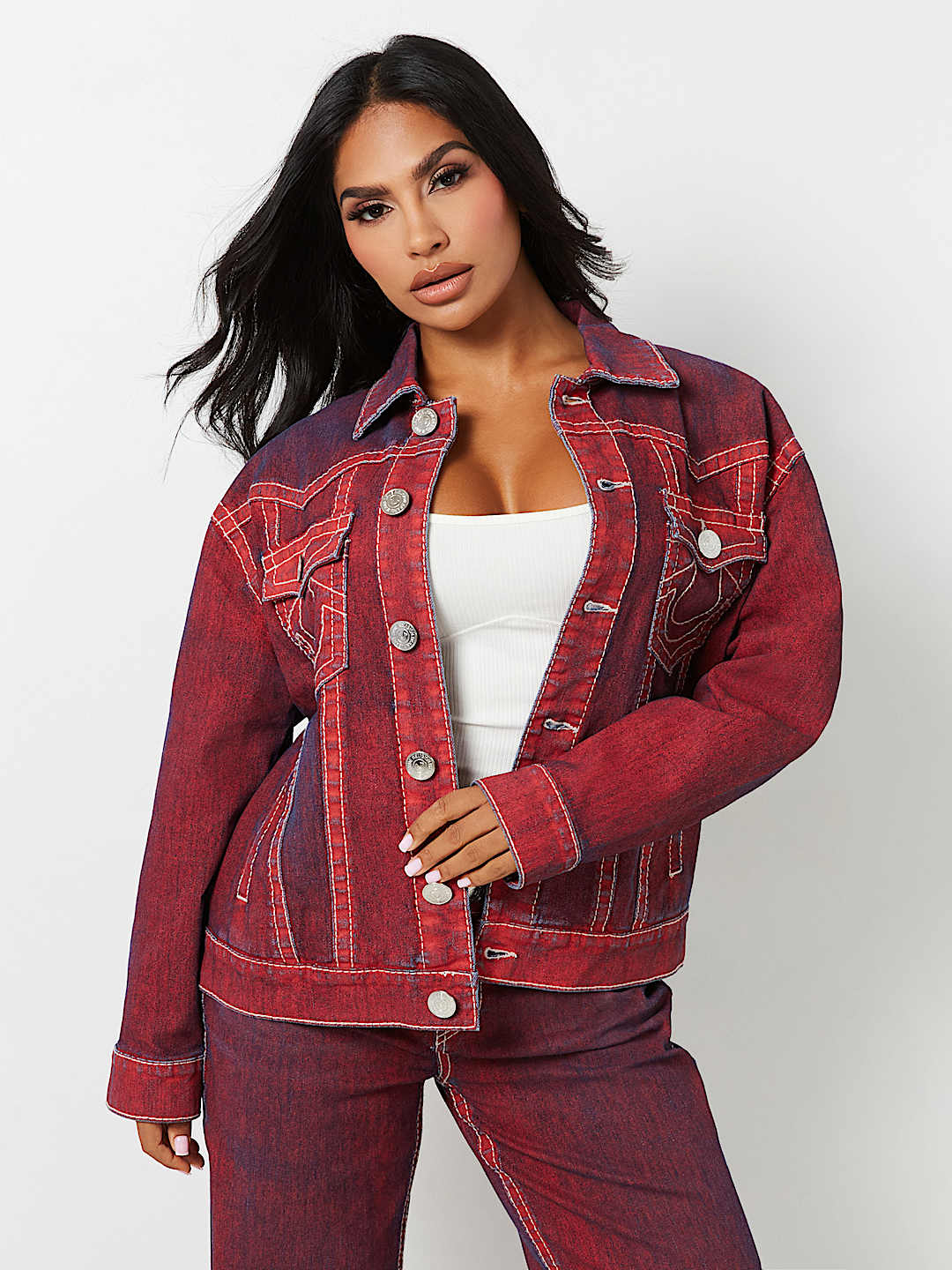 True Religion denim trucker 2024 jacket