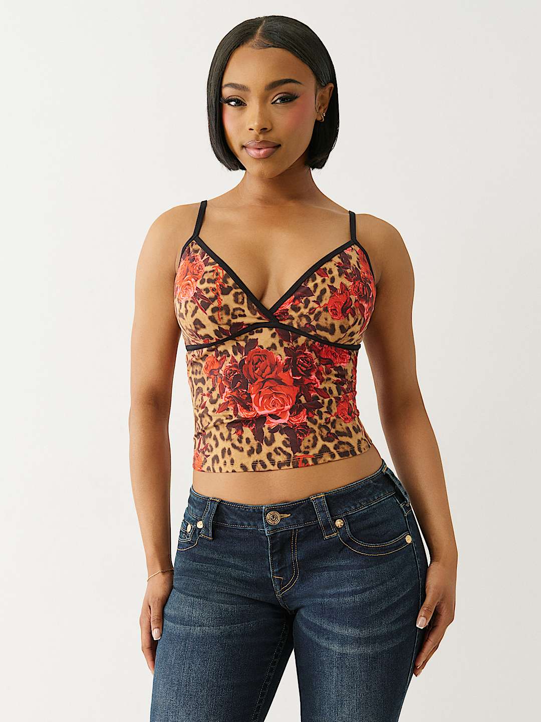 LEOPARD CAMI TOP