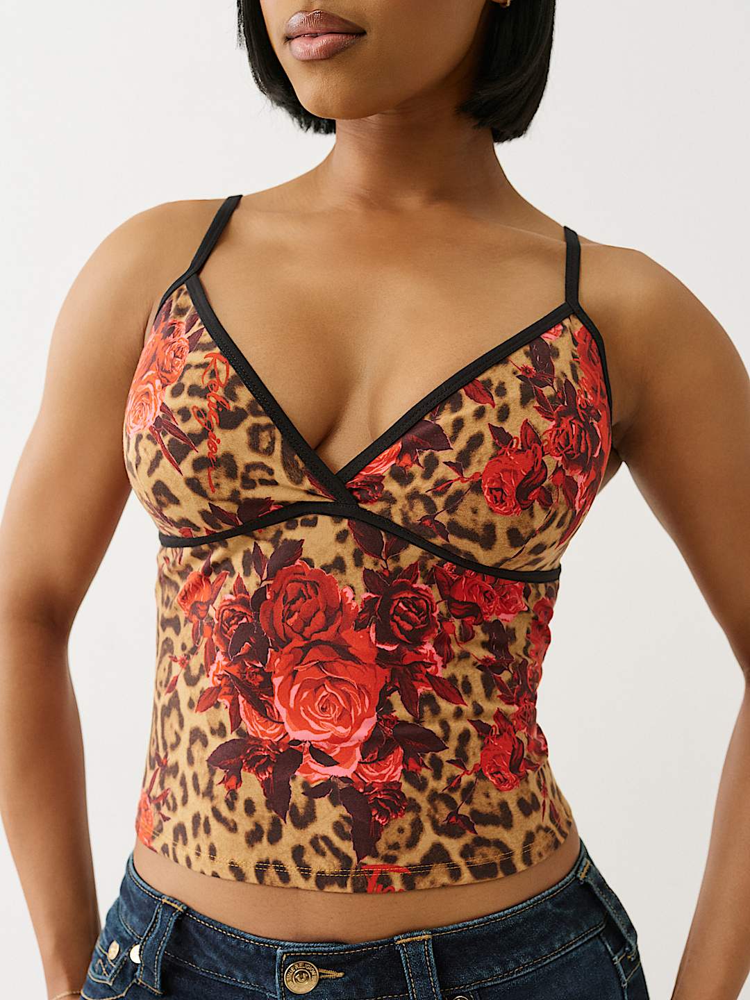 LEOPARD CAMI TOP