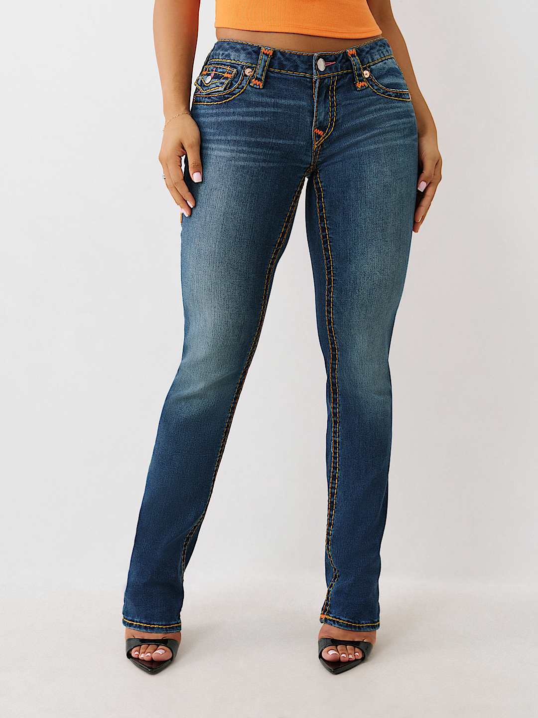 BILLIE LOW RISE SUPER T STRAIGHT JEAN