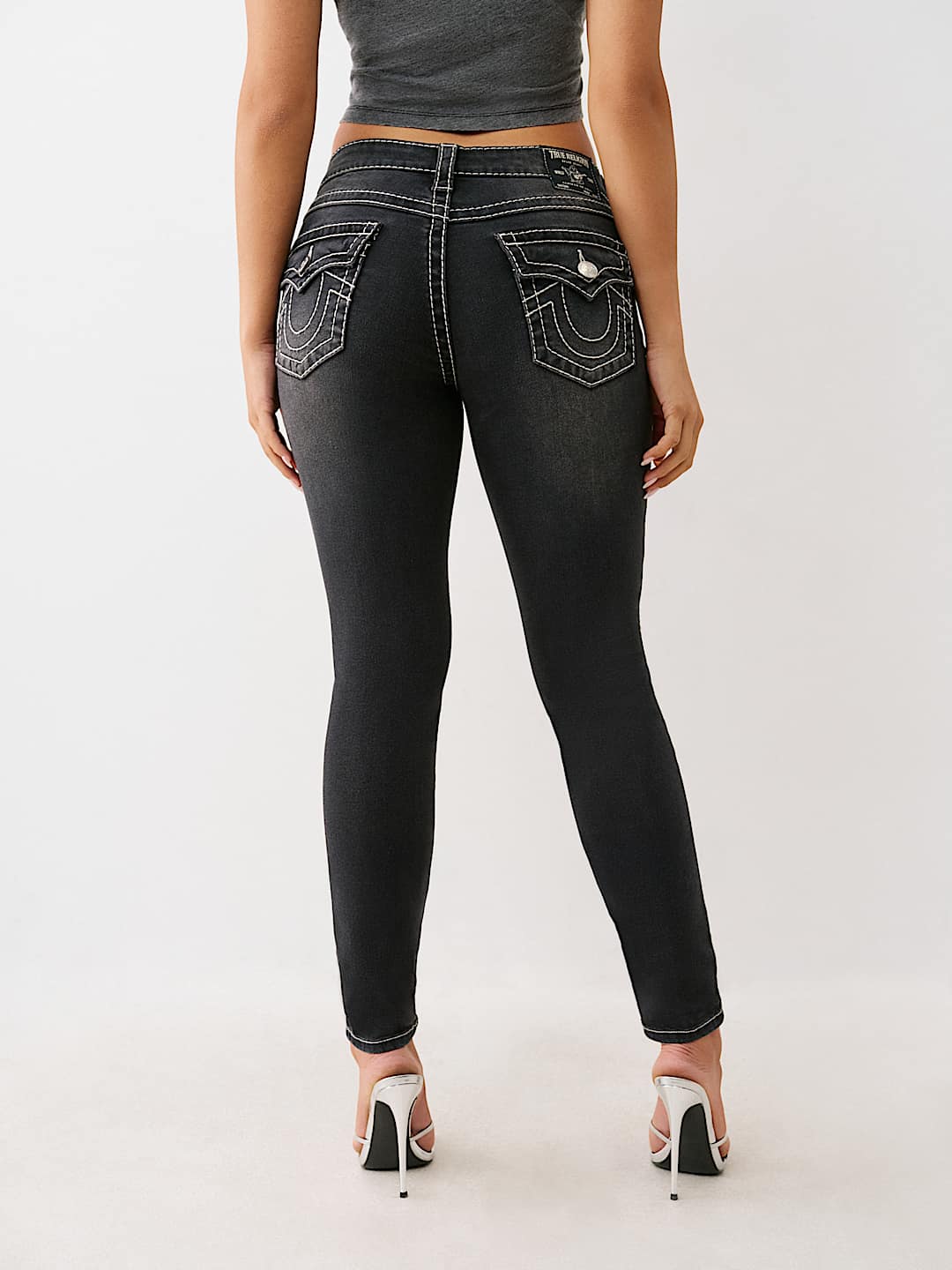 JENNIE MID RISE BIG T CURVY SKINNY JEAN