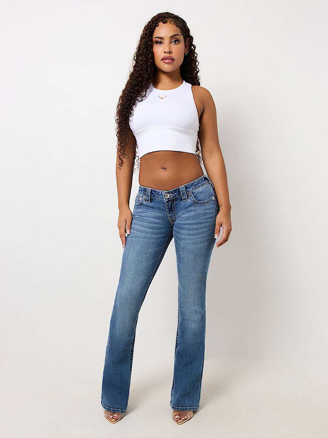 JOEY ULTRA LOW RISE FLARE JEAN