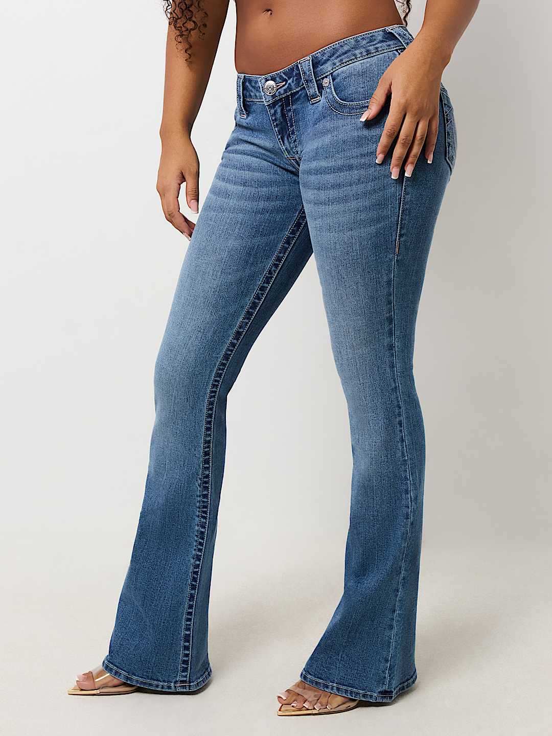JOEY ULTRA LOW RISE FLARE JEAN