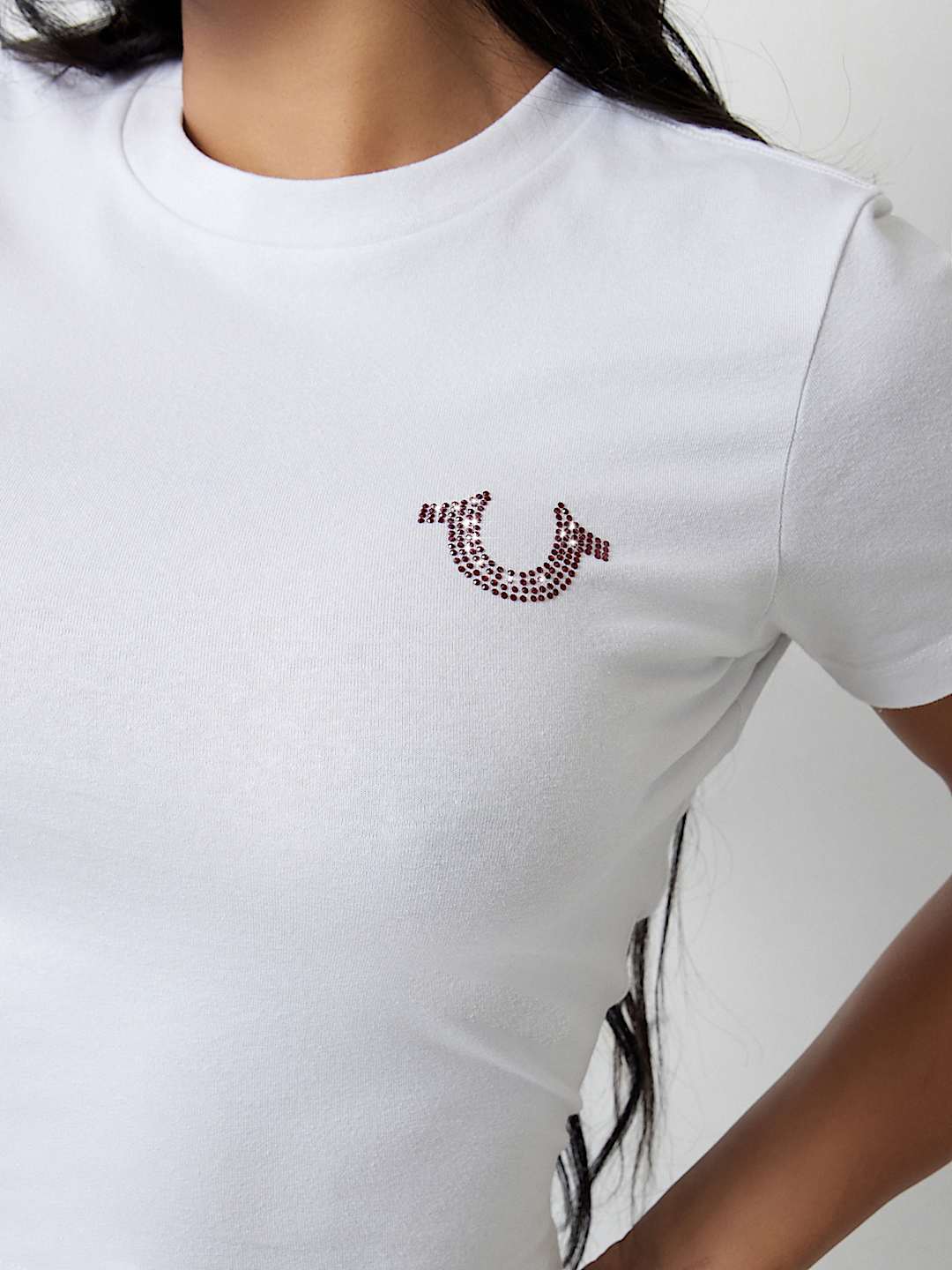CRYSTAL WORLD TOUR BABY TEE, image 3