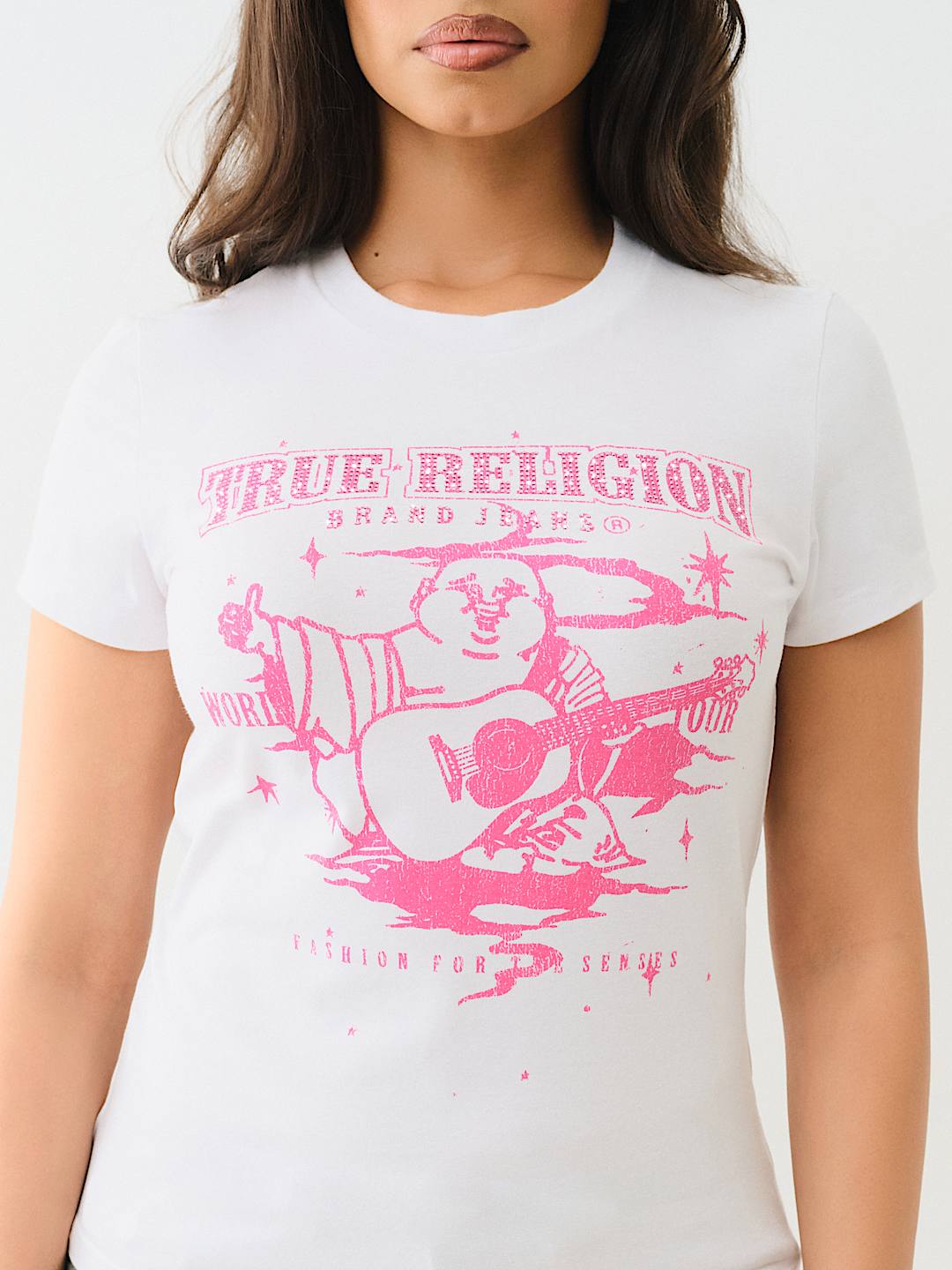 CRYSTAL LOGO BUDDHA TEE