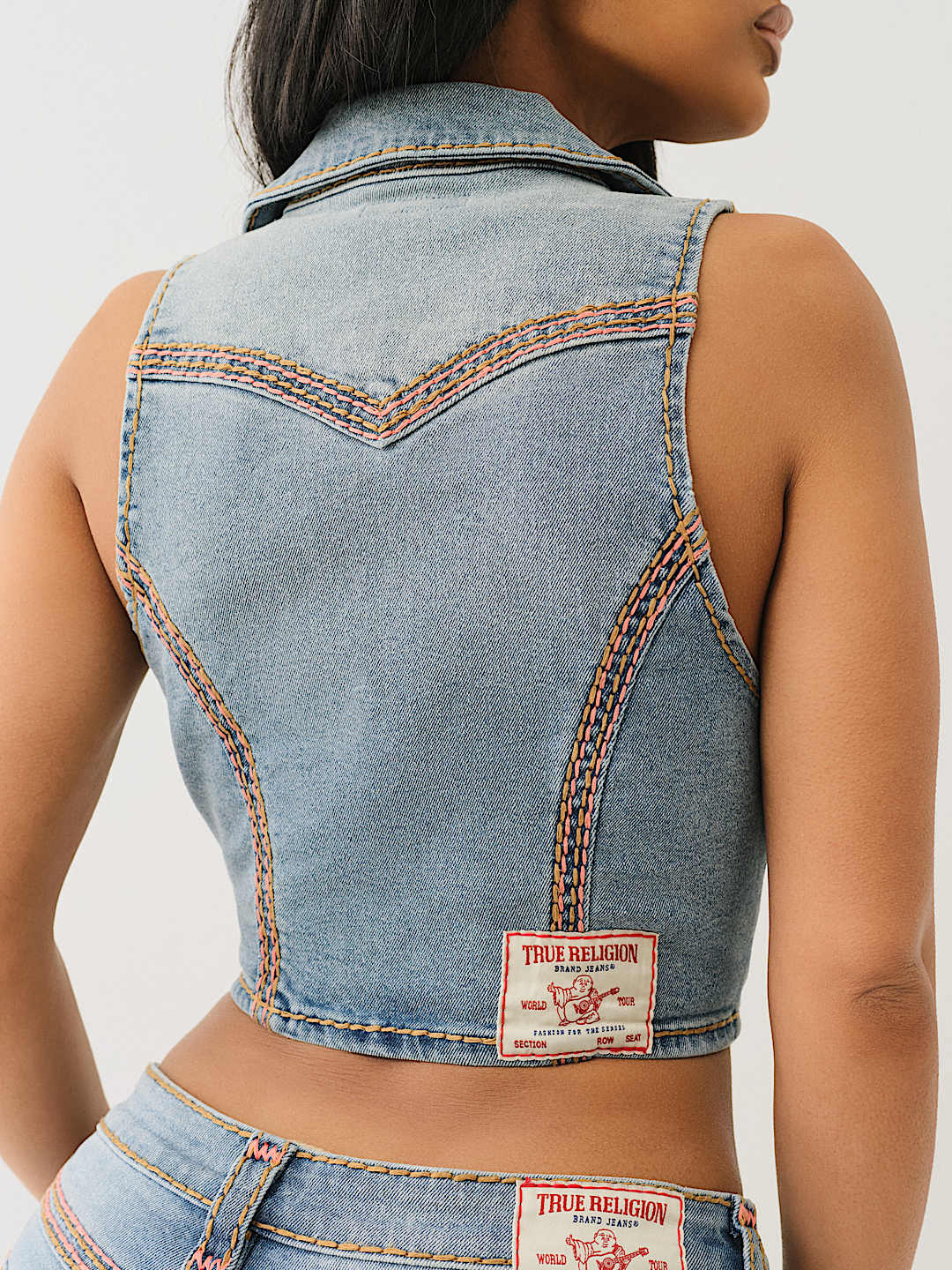 SUPER QT DENIM VEST