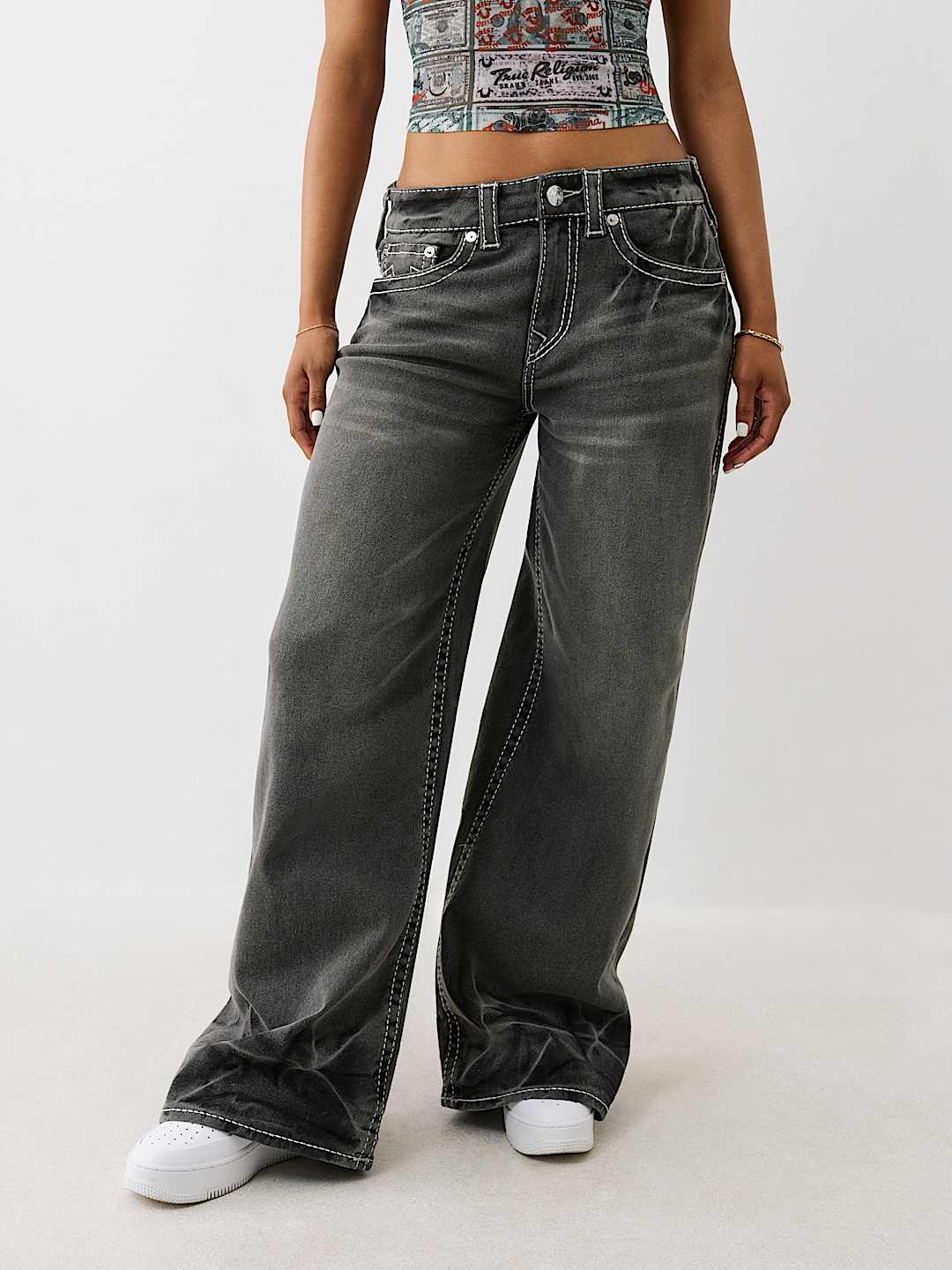 JESSIE BIG T BUDDHA POCKET BAGGY JEAN