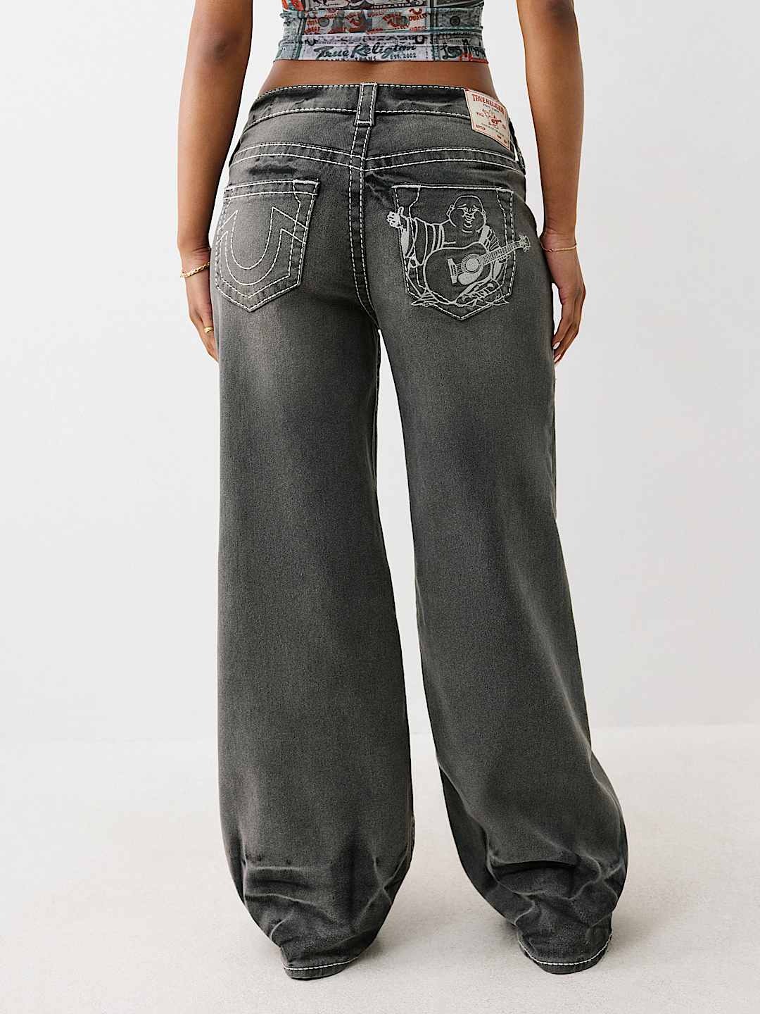 JESSIE BIG T BUDDHA POCKET BAGGY JEAN