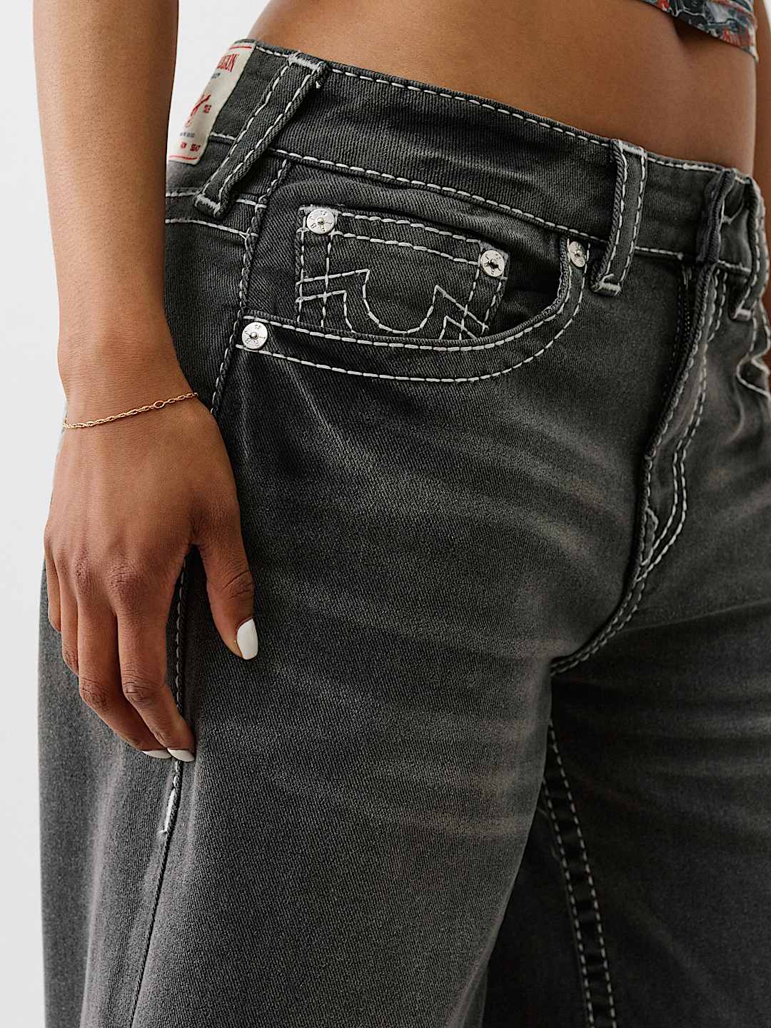 JESSIE BIG T BUDDHA POCKET BAGGY JEAN