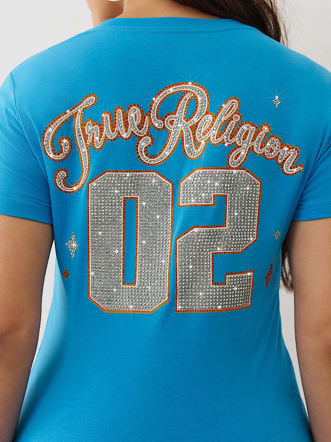 Женская футболка True Religion Crystal Sporty V
