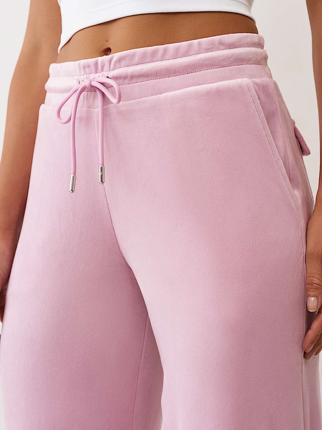 CRYSTAL HORSESHOE VELOUR SWEATPANT, image 7