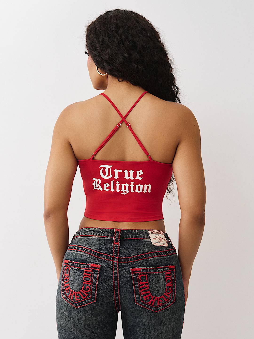 TRUE RELIGION TIE FRONT TOP, image 5