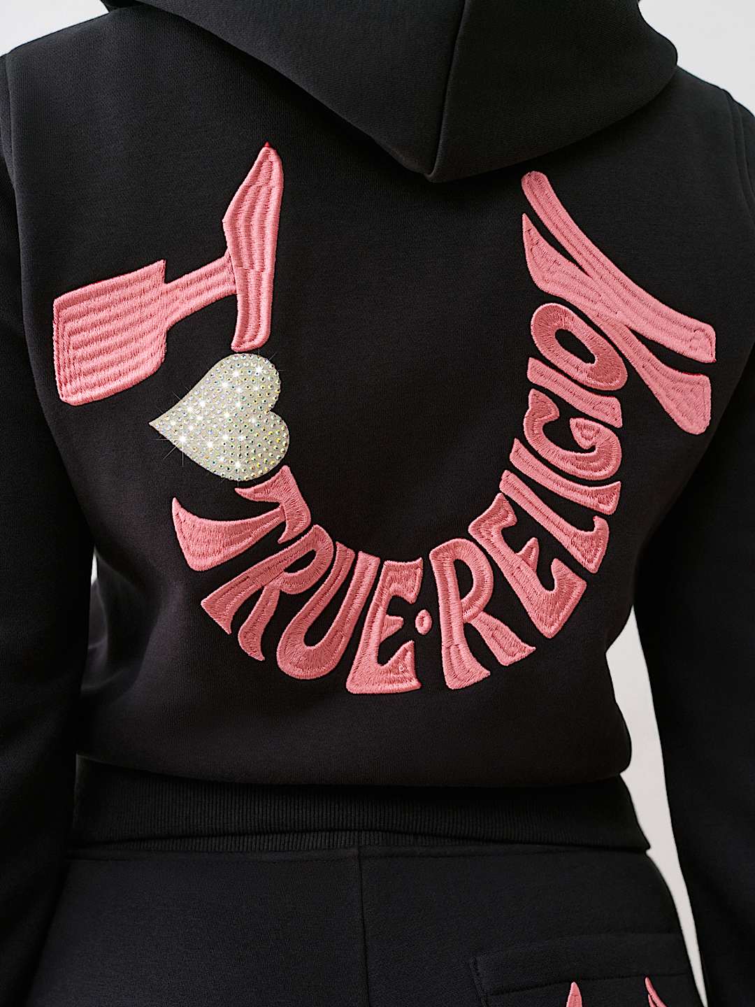 'I LOVE TRUE RELIGION' ZIP HOODIE