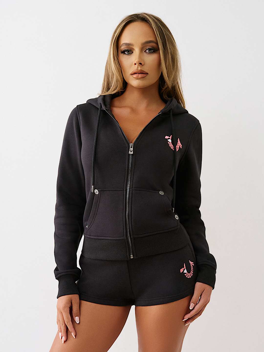 'I LOVE TRUE RELIGION' ZIP HOODIE