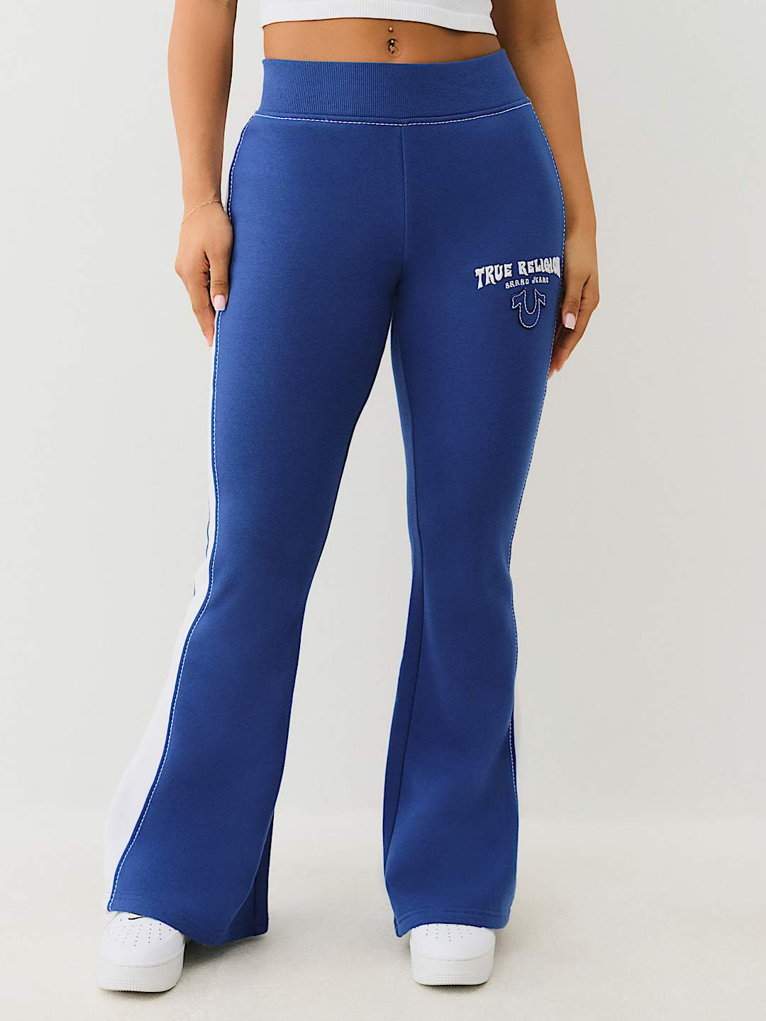 TRUE RELIGION スウェットパンツフレア・ストレートデニム M