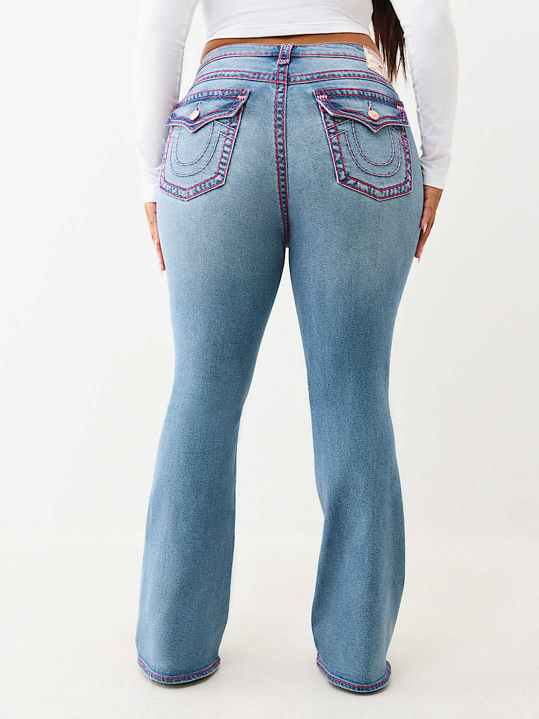 PLUS BECCA MID RISE SUPER T BOOTCUT JEAN, image 5