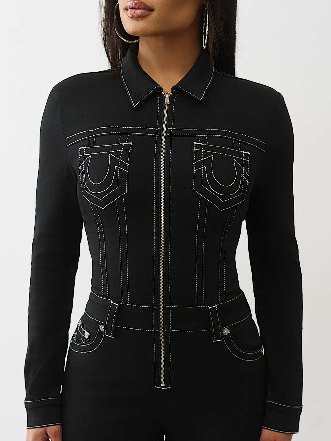 TERRY BOOTCUT JUMPSUIT, image 5