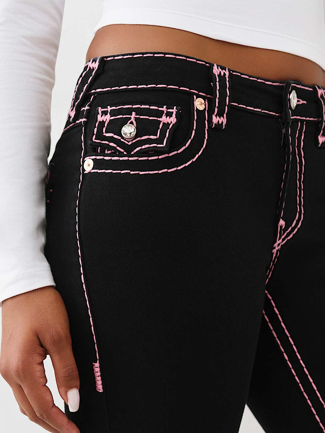 BECCA MID RISE SUPER T BOOTCUT JEAN, image 7