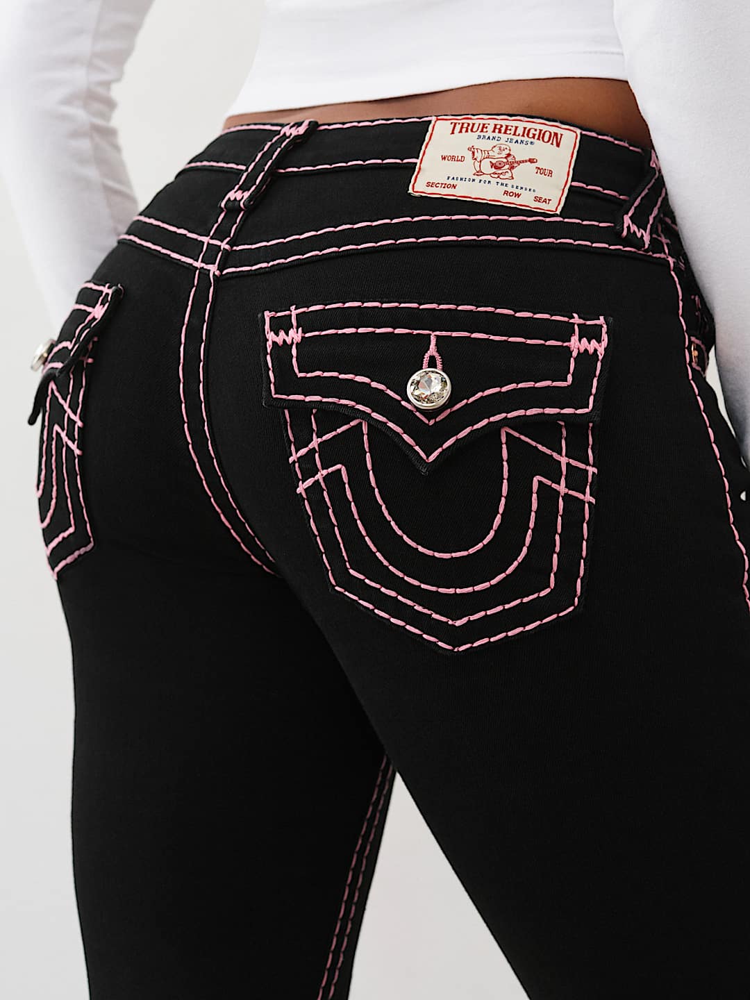 BECCA MID RISE SUPER T BOOTCUT JEAN, image 1