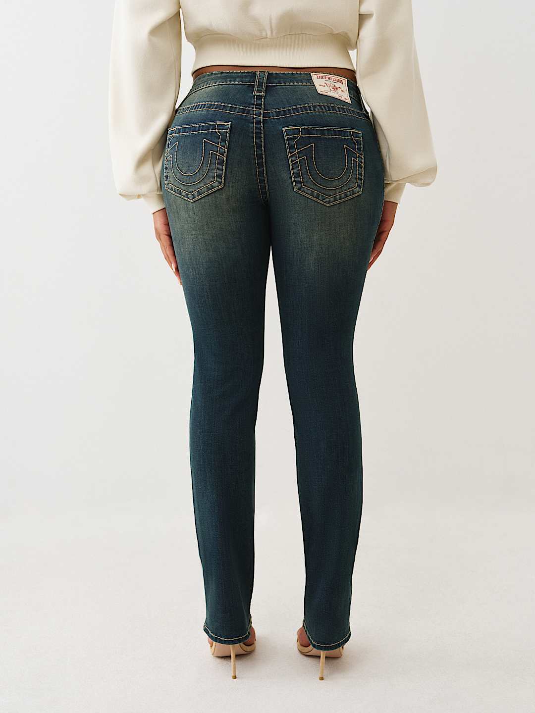 BILLIE MID RISE BIG T STRAIGHT JEAN, image 5