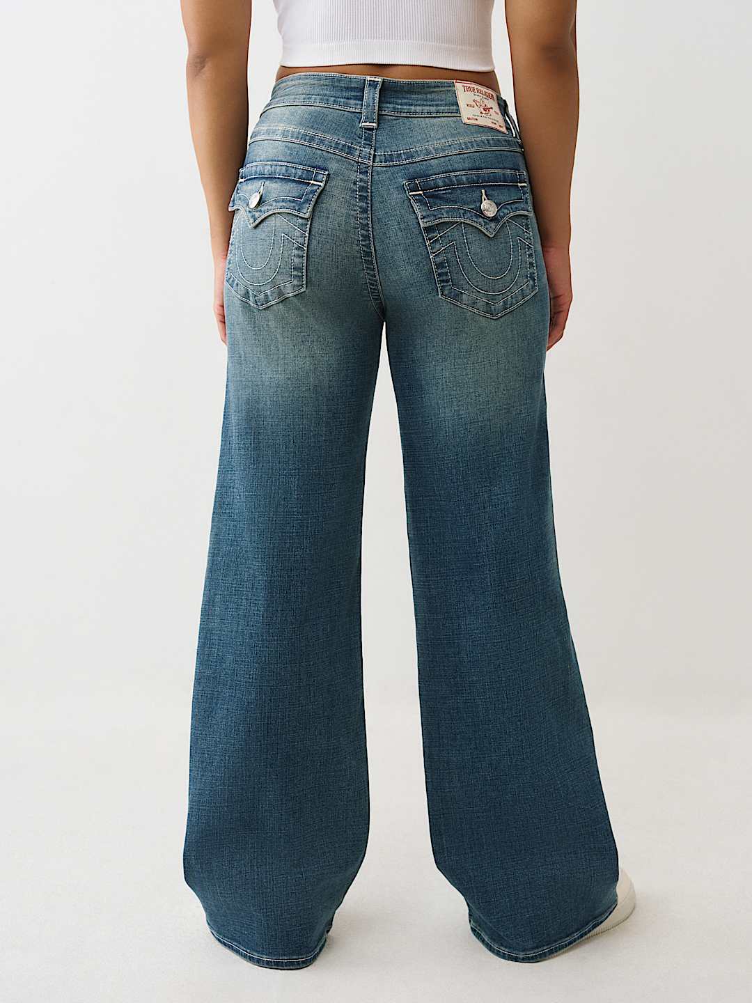 BOBBI MID RISE FLAP BAGGY JEAN, image 4