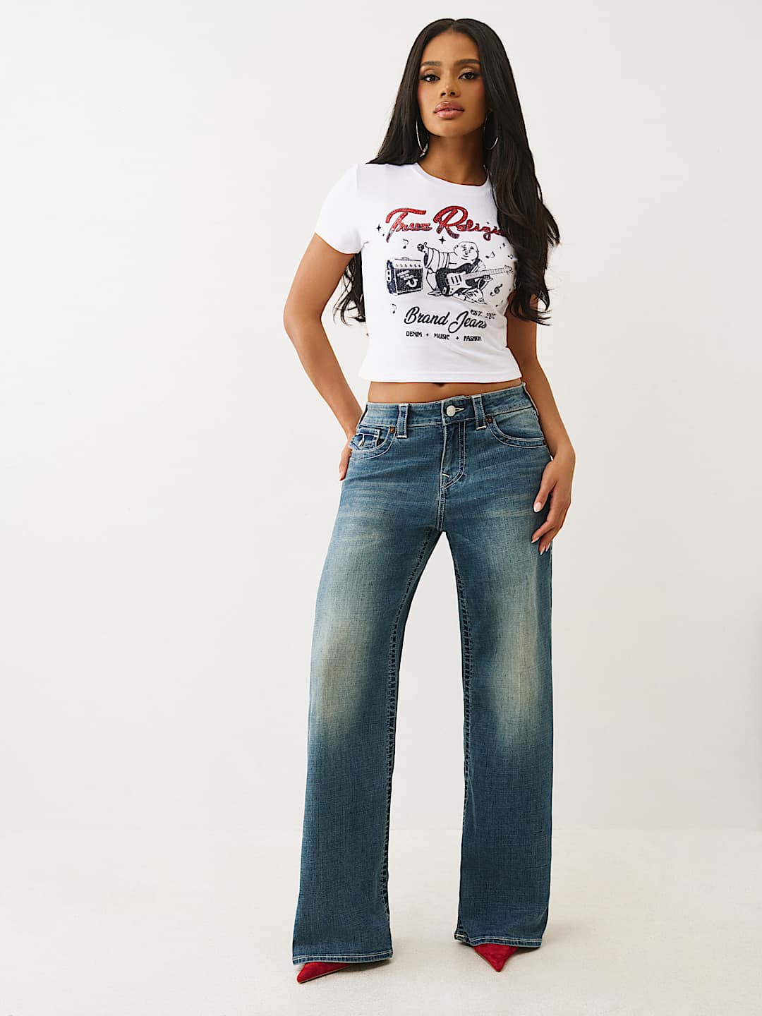 CRYSTAL BUDDHA BABY TEE, image 3