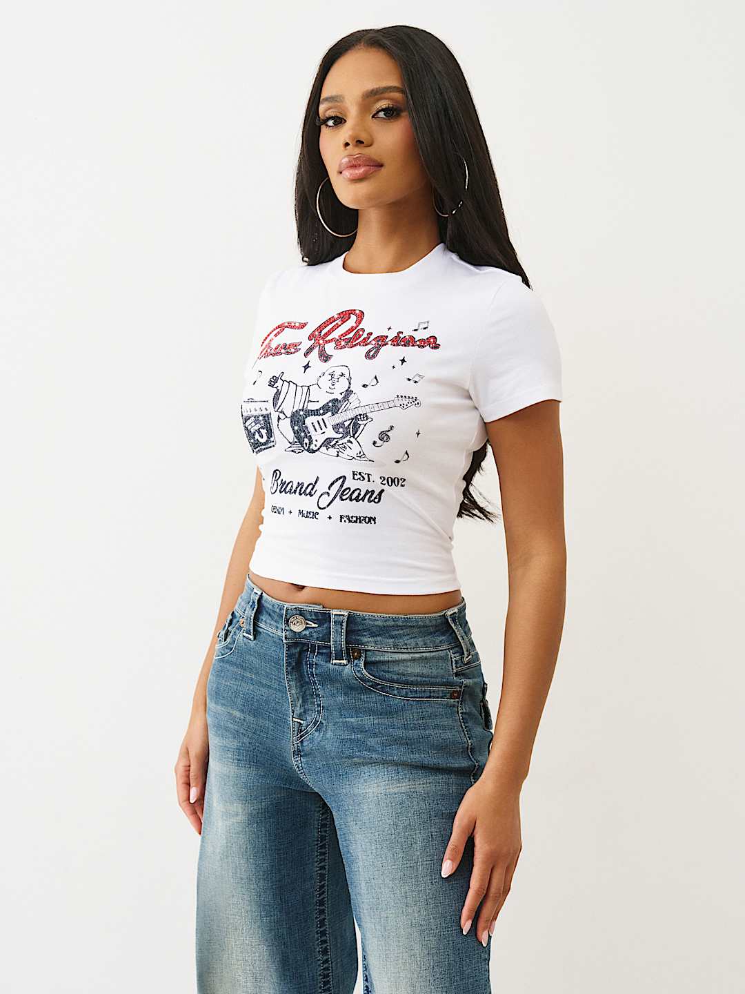 CRYSTAL BUDDHA BABY TEE, image 4