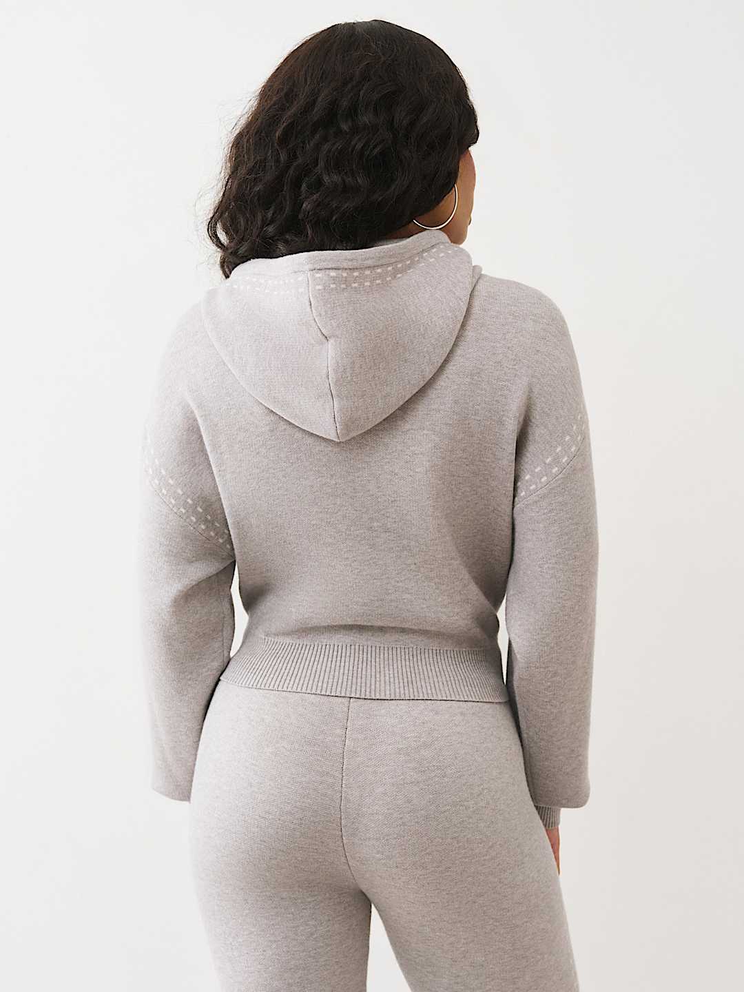 LOGO PULLOVER SWEATER HOODIE, image 5