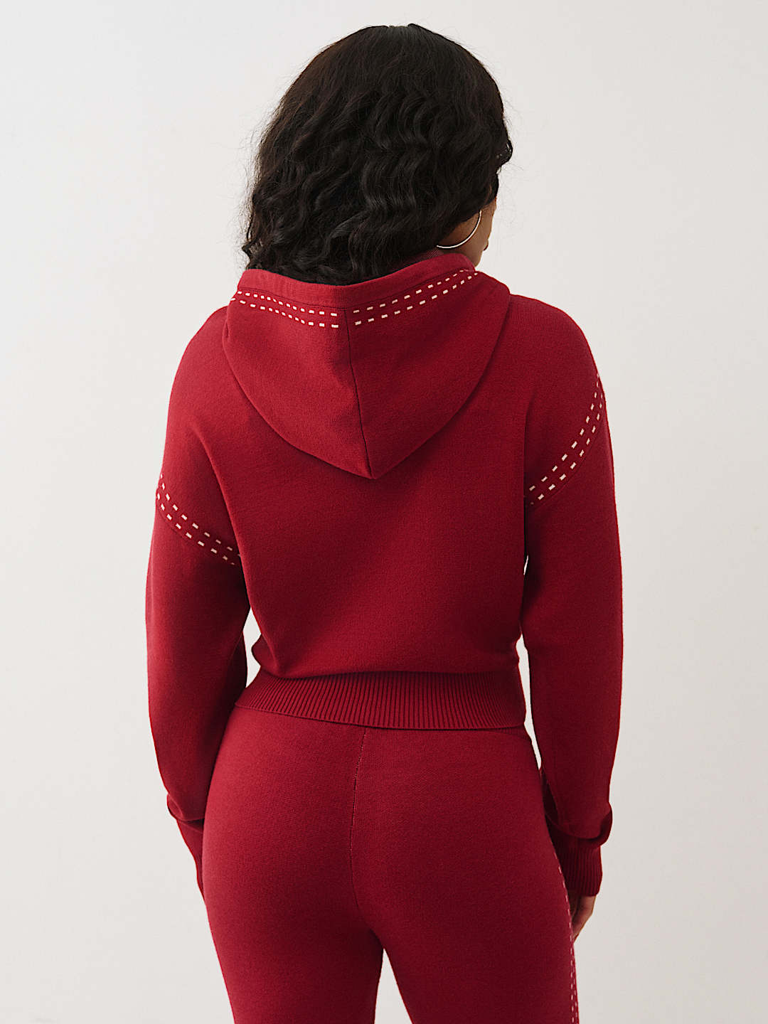 LOGO PULLOVER SWEATER HOODIE, image 5