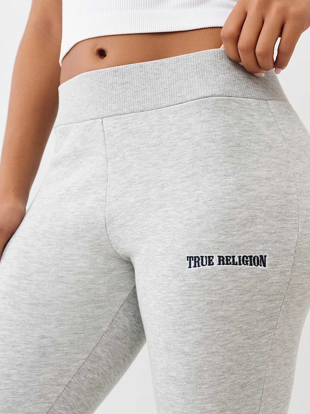 RAINBOW STITCH HORSESHOE BOOTCUT SWEATPANT, image 6