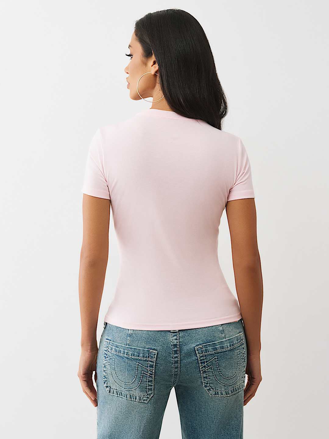 CRYSTAL BUDDHA CREST TEE, image 5