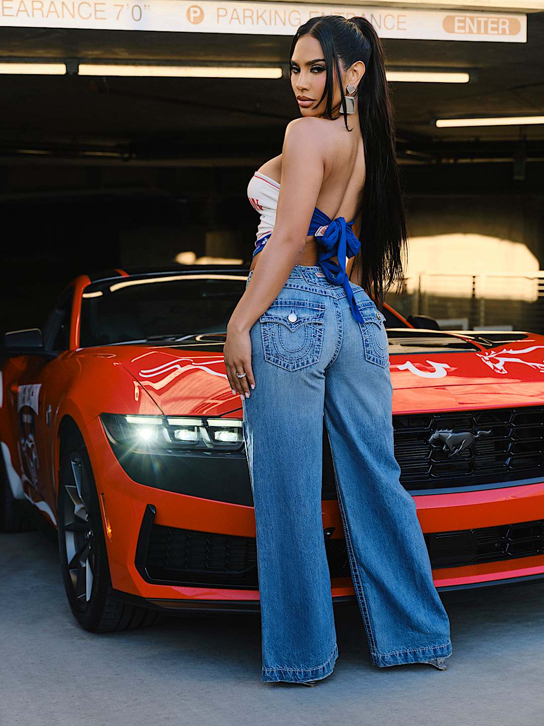 BOBBI MID RISE BIG T BAGGY JEAN