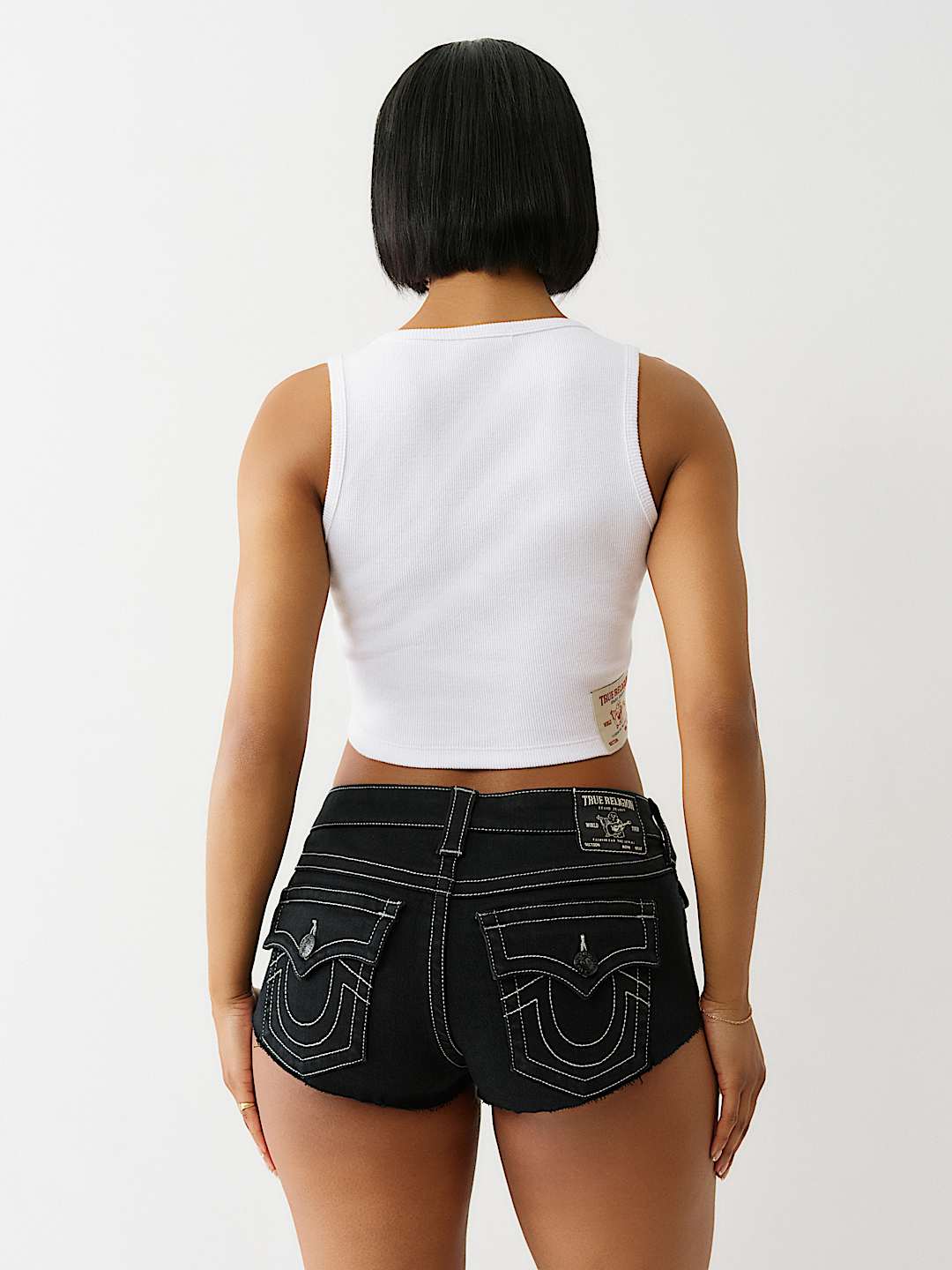 OVERALL RIBBED TANK TOP
