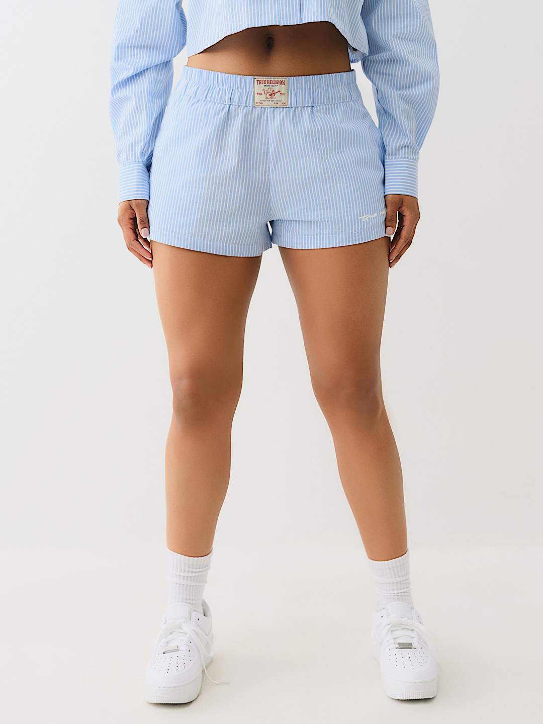 PINSTRIPED BOXER SHORT