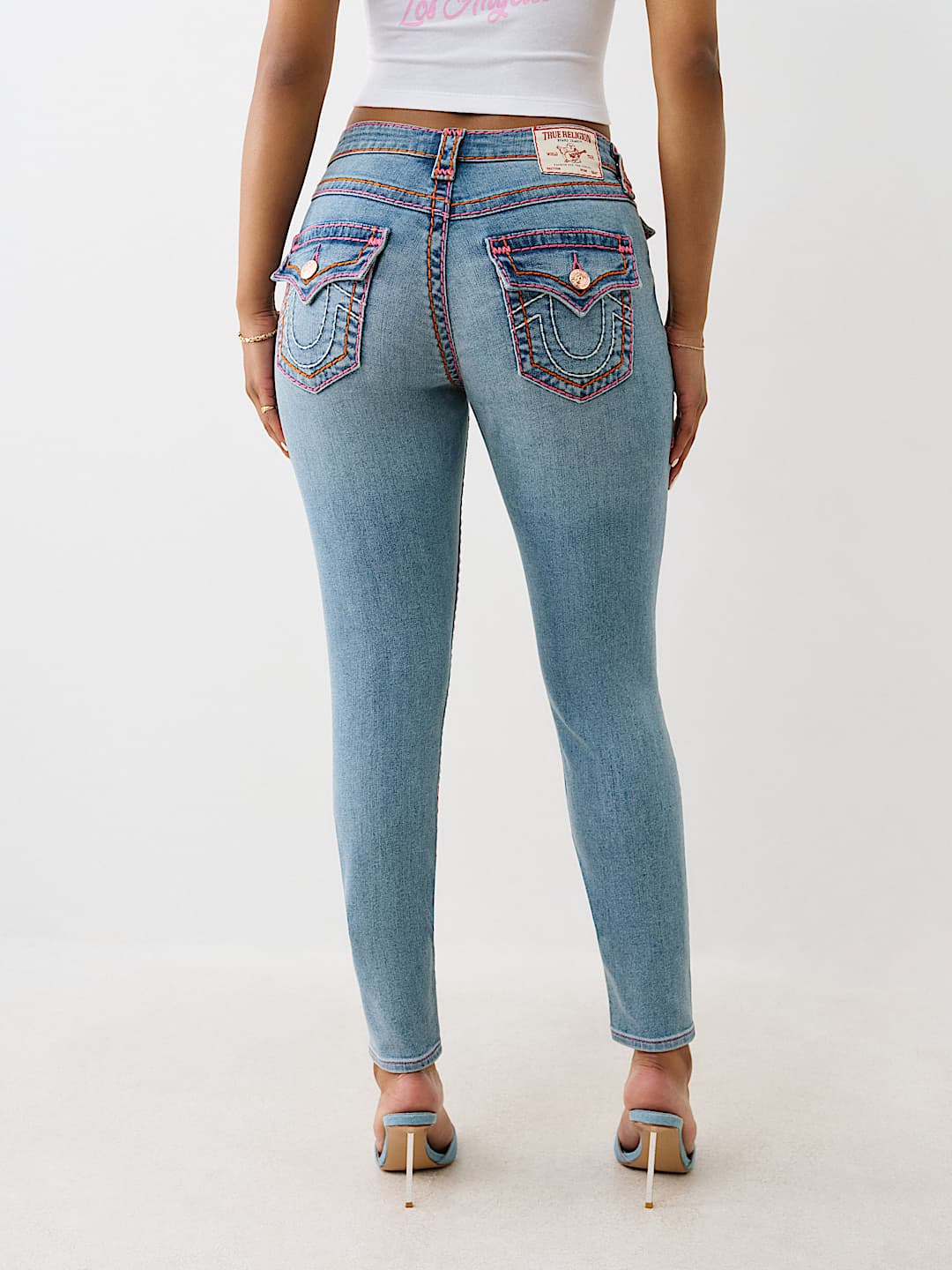JENNIE MID RISE SUPER T CURVY SKINNY JEAN