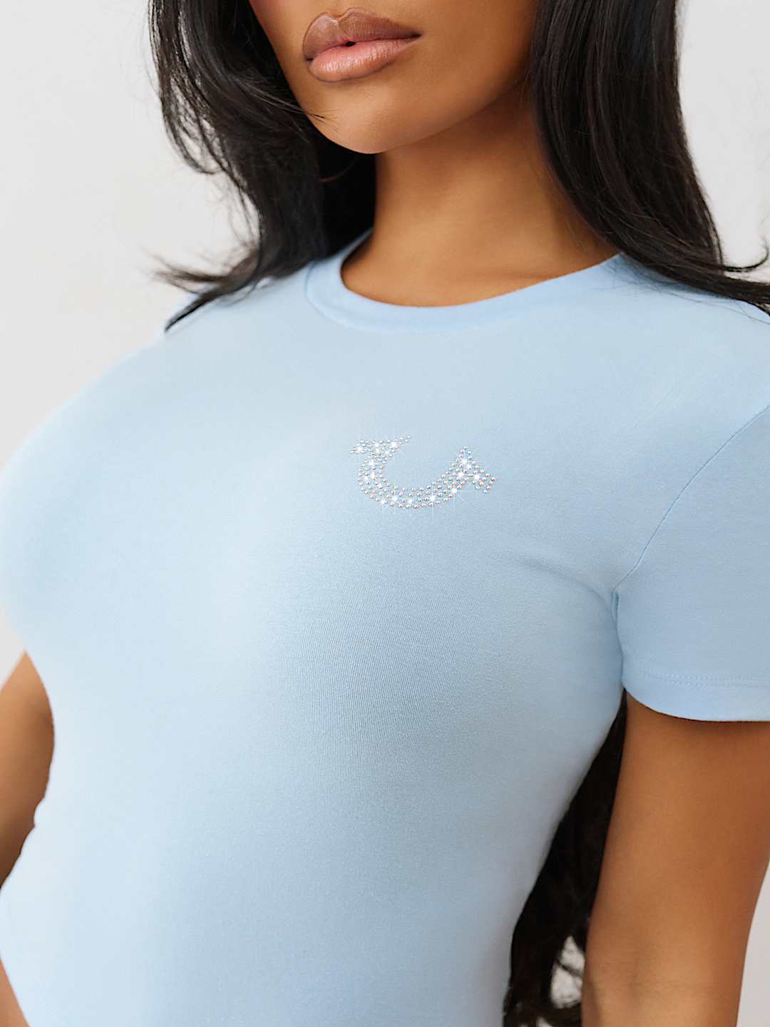 CRYSTAL BUTTERFLY BABY TEE