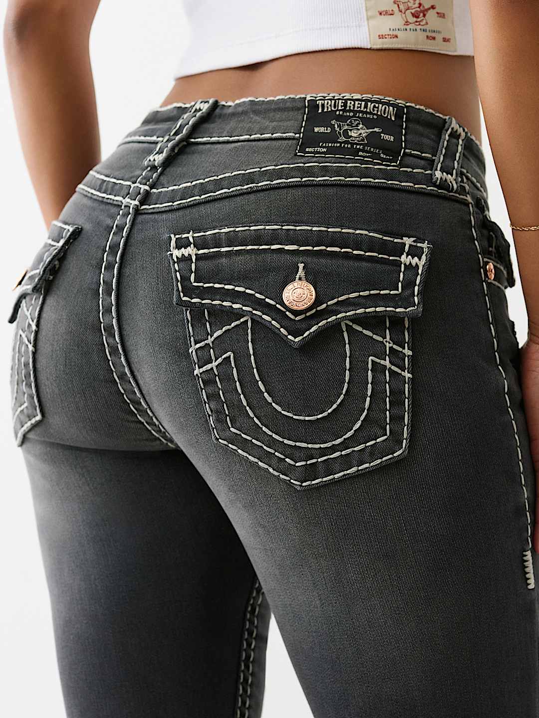 RILEY DISTRESSED SUPER T BERMUDA SHORT