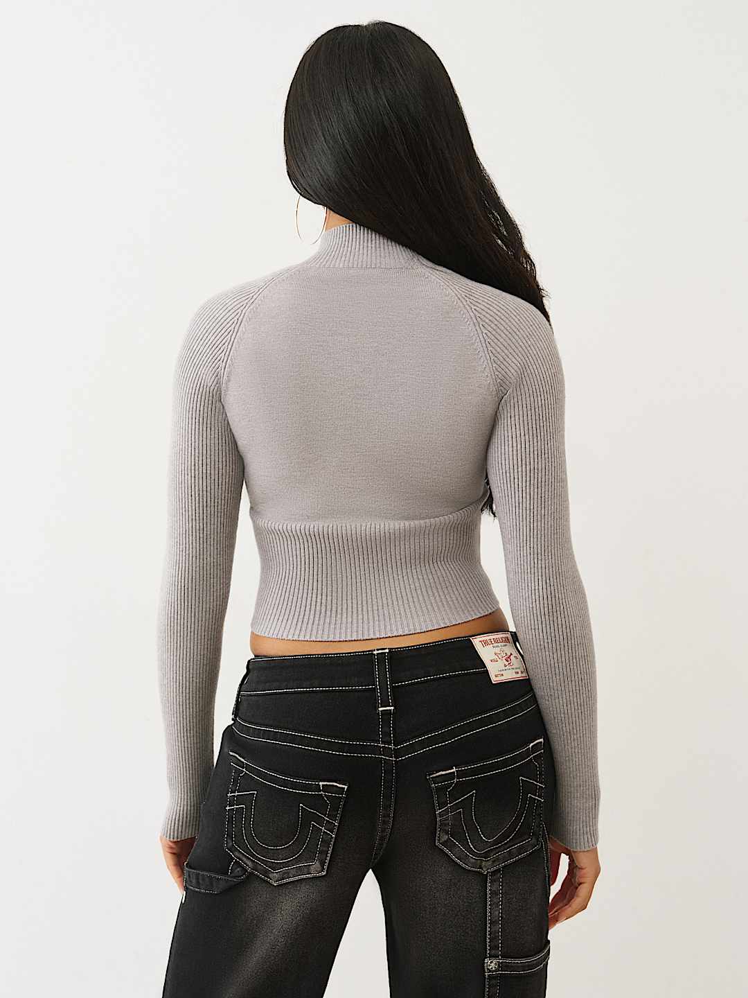 CRYSTAL ZIP SWEATER, image 6