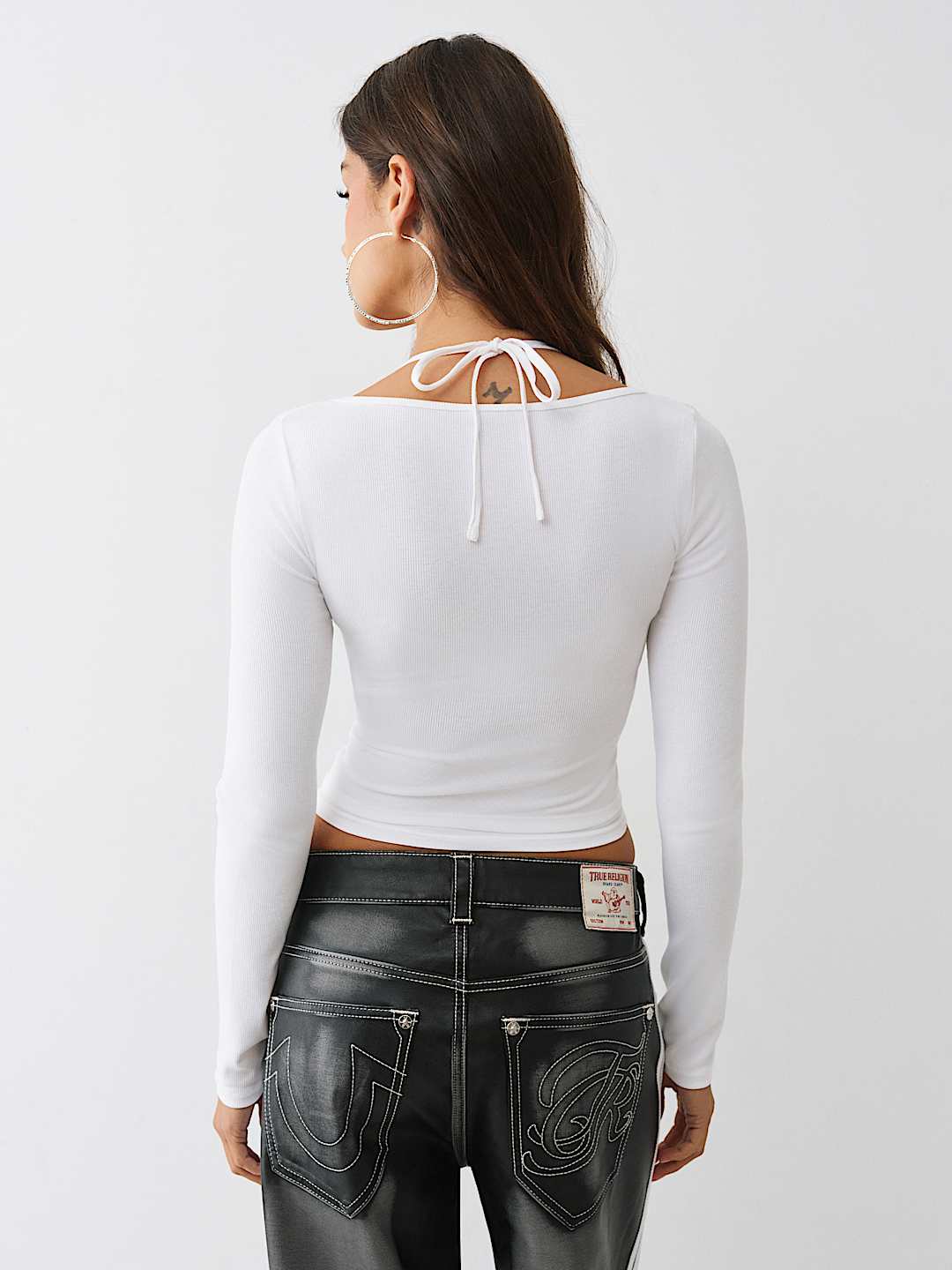 LAYERED CORSET LONG SLEEVE TOP, image 5