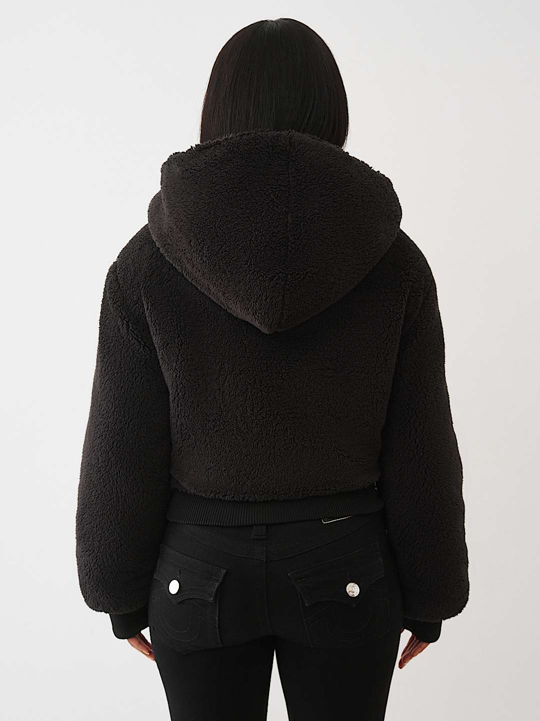 EMBROIDERED SHERPA JACKET, image 8